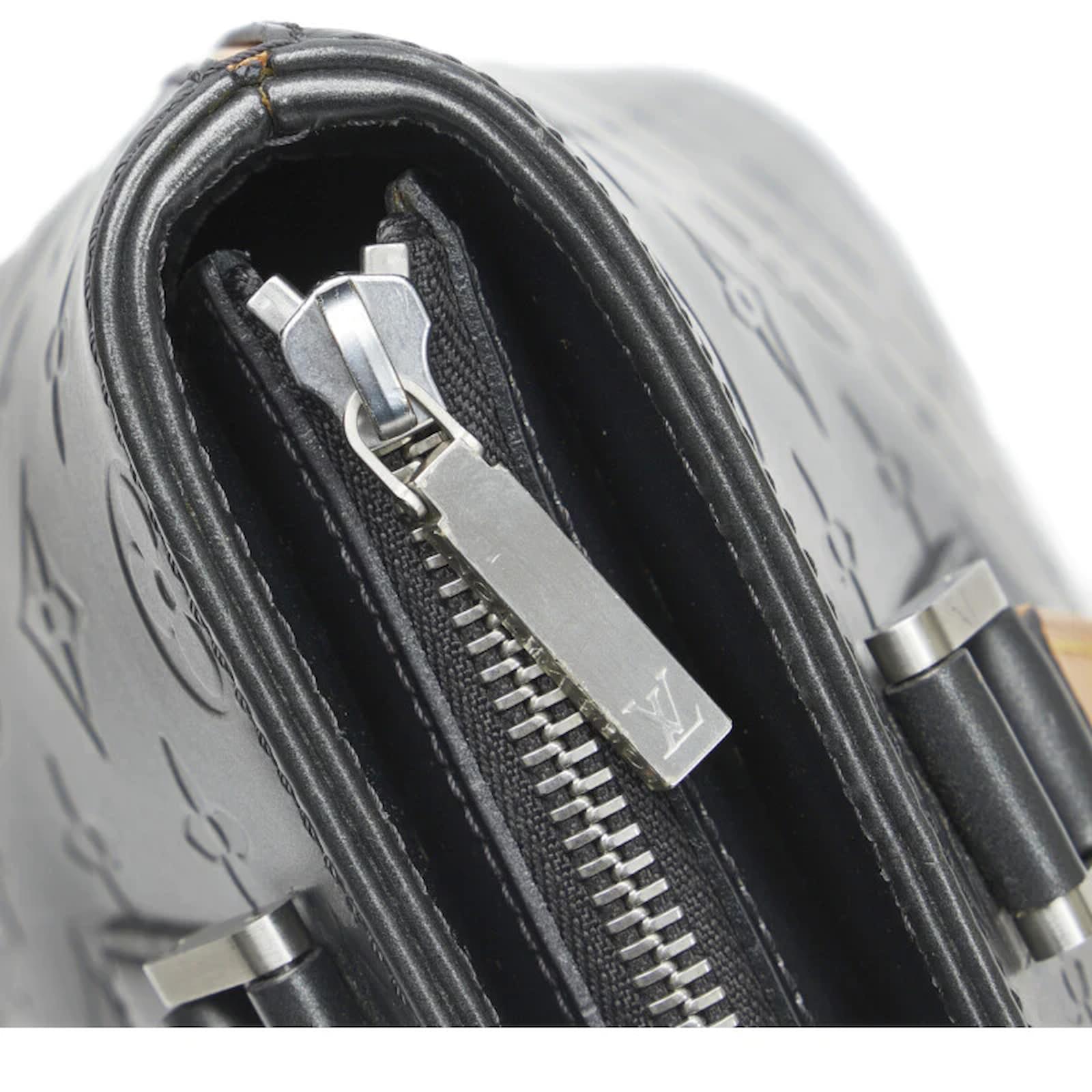 Louis Vuitton Epi Lussac Tote M52282 Black Leather Pony-style