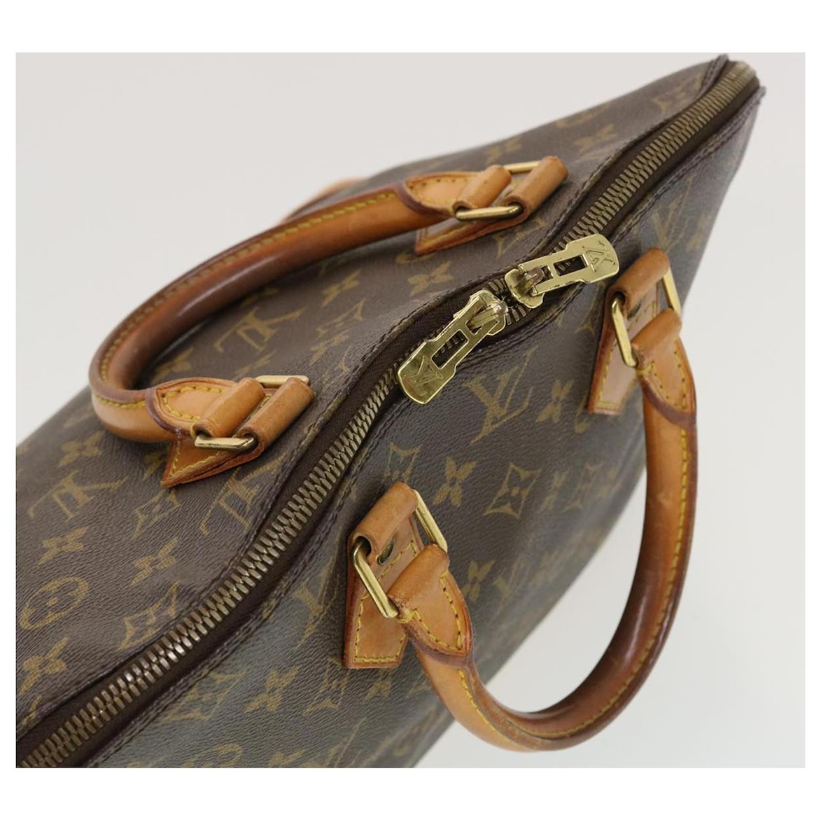 Authentic Louis Vuitton Monogram Alma Hand Bag Purse M51130 LV 5397G
