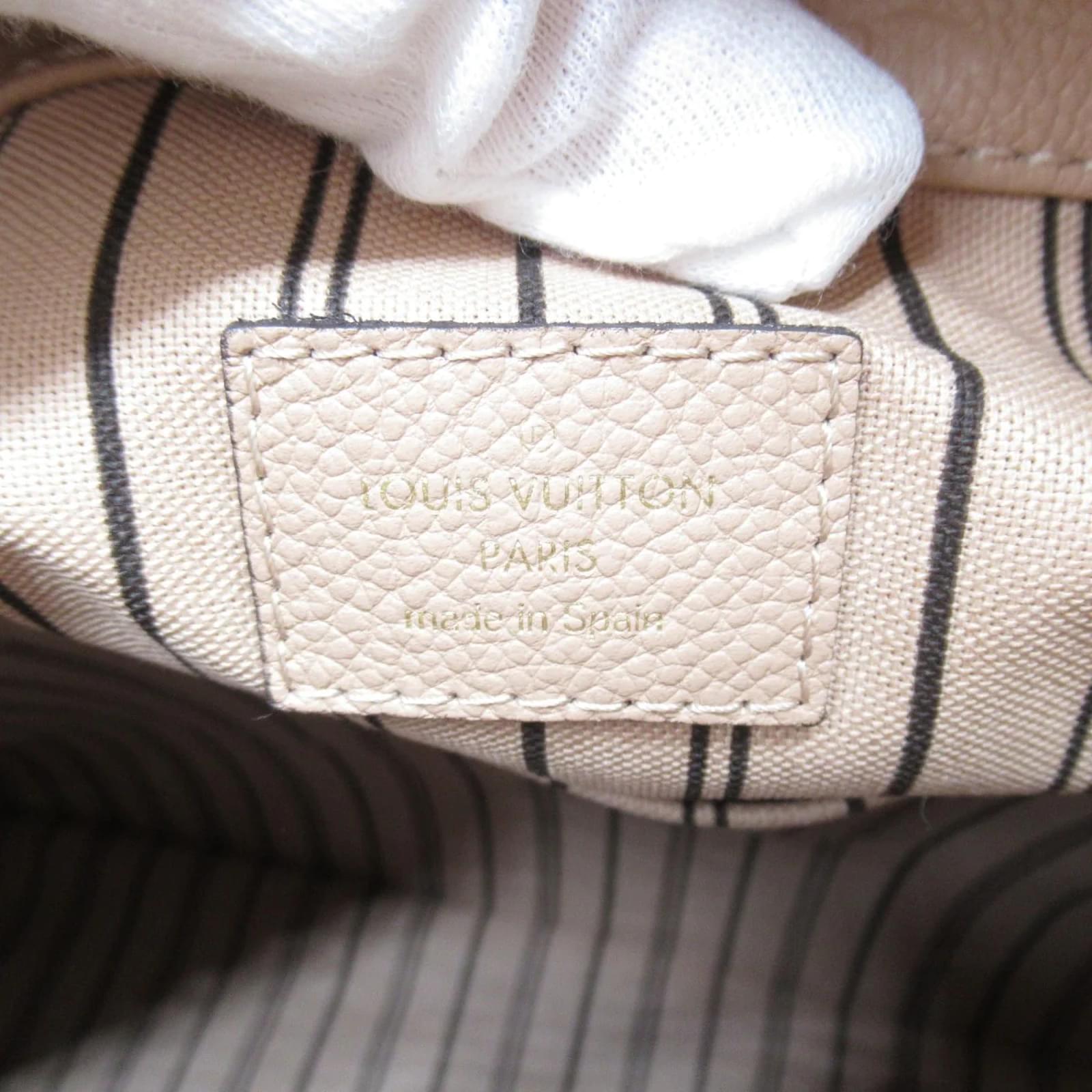 Louis Vuitton Monogram Empreinte Artsy MM M41182 Beige Leather