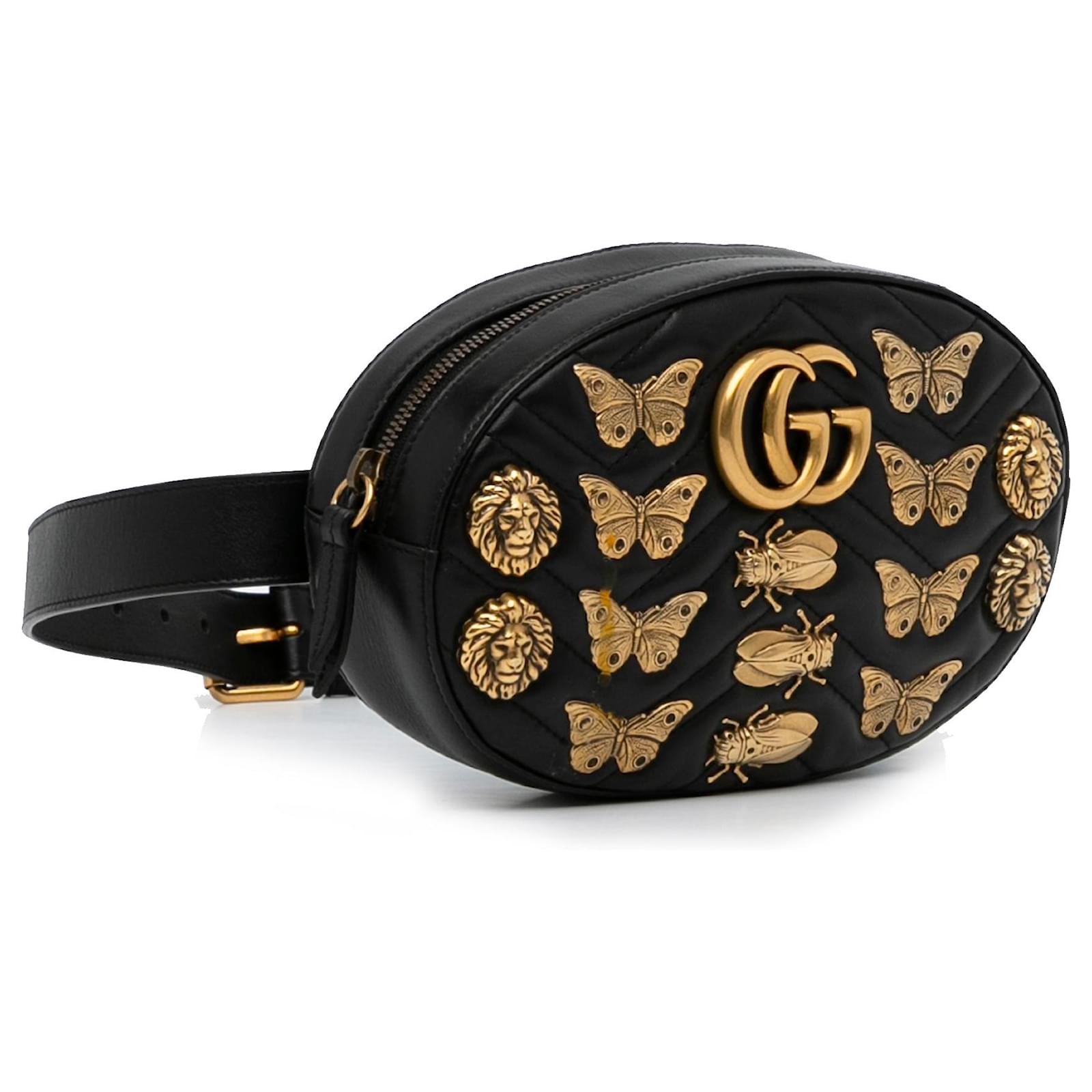 Gucci bug belt on sale bag