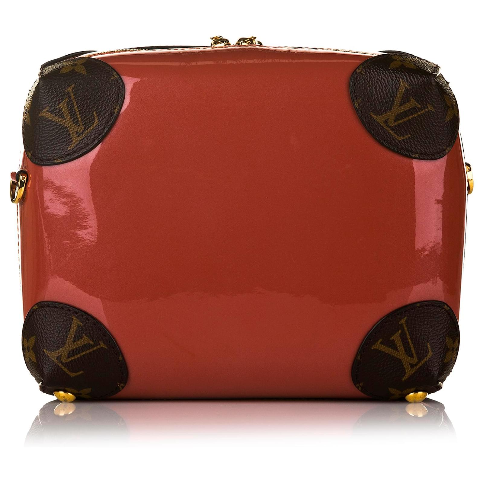 Pre-owned Patent Monogram Papillon Bag