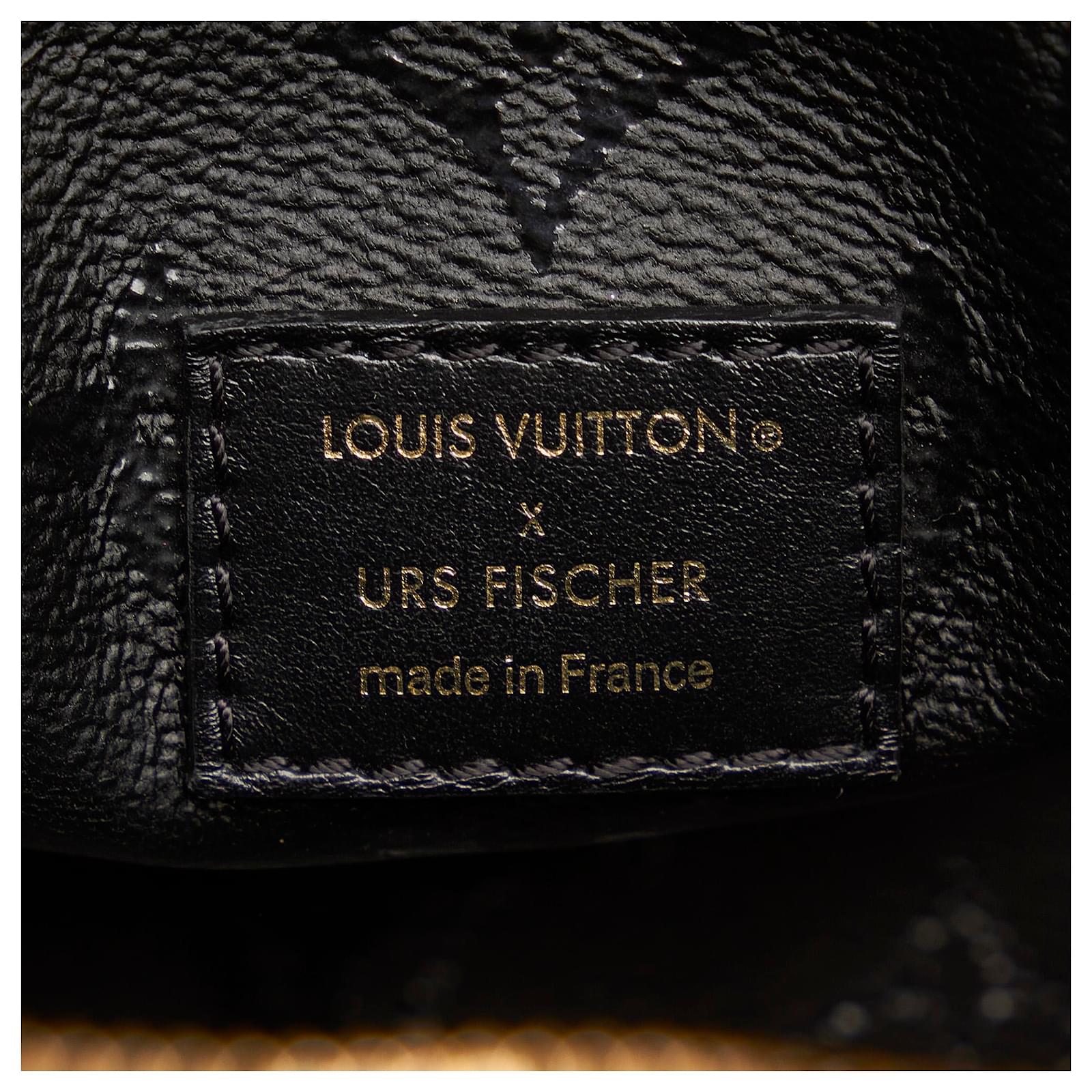 Louis Vuitton x Urs Fischer Tufted Speedy Bandouliere 25