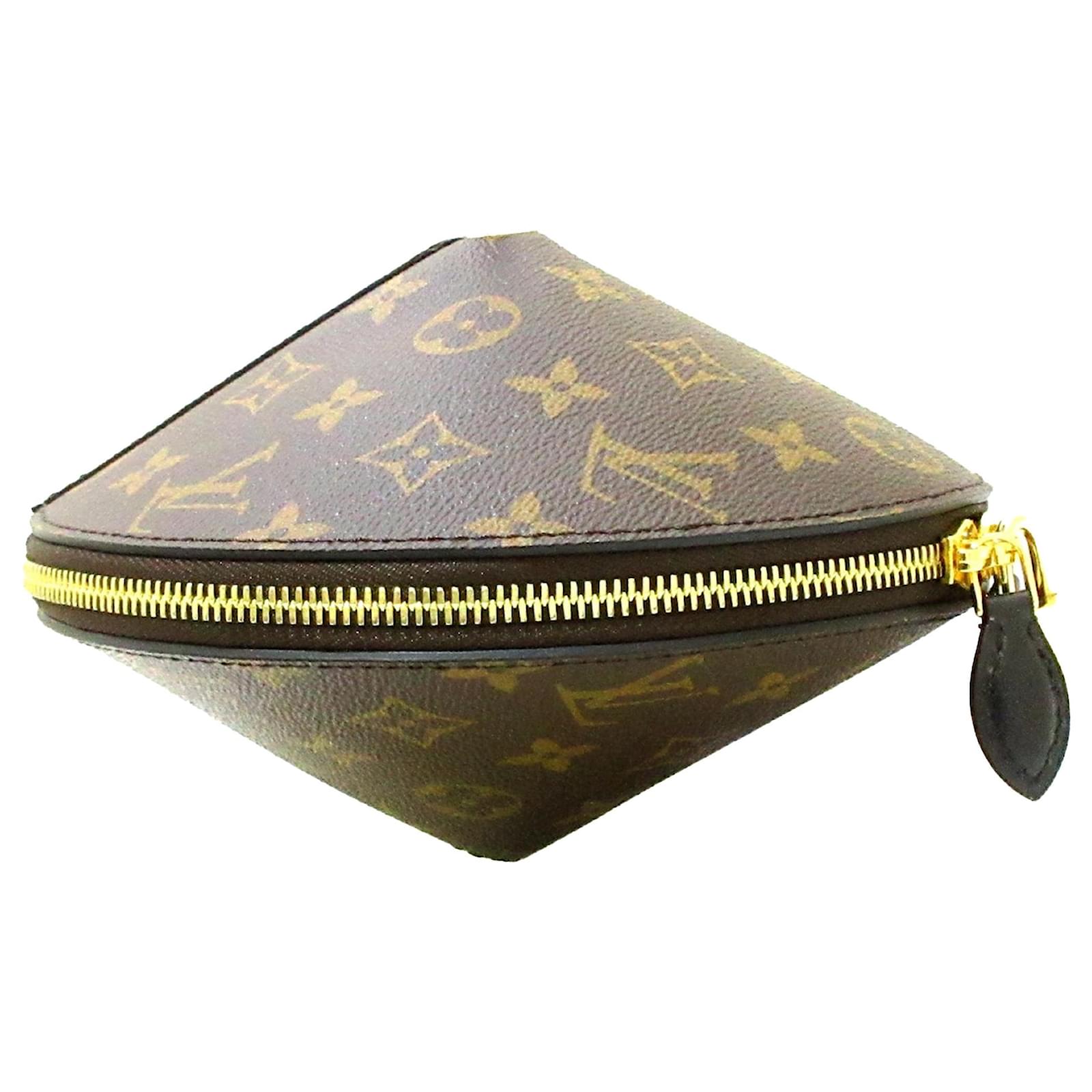 Louis Vuitton Toupie Louis Vuitton Brown Monogram Toupie Cloth Joli Closet