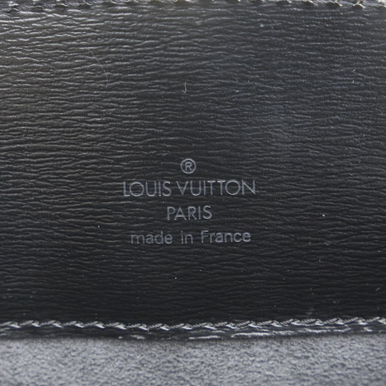 Louis Vuitton Epi Cluny M52252 Black Leather Pony-style calfskin ref.952196  - Joli Closet