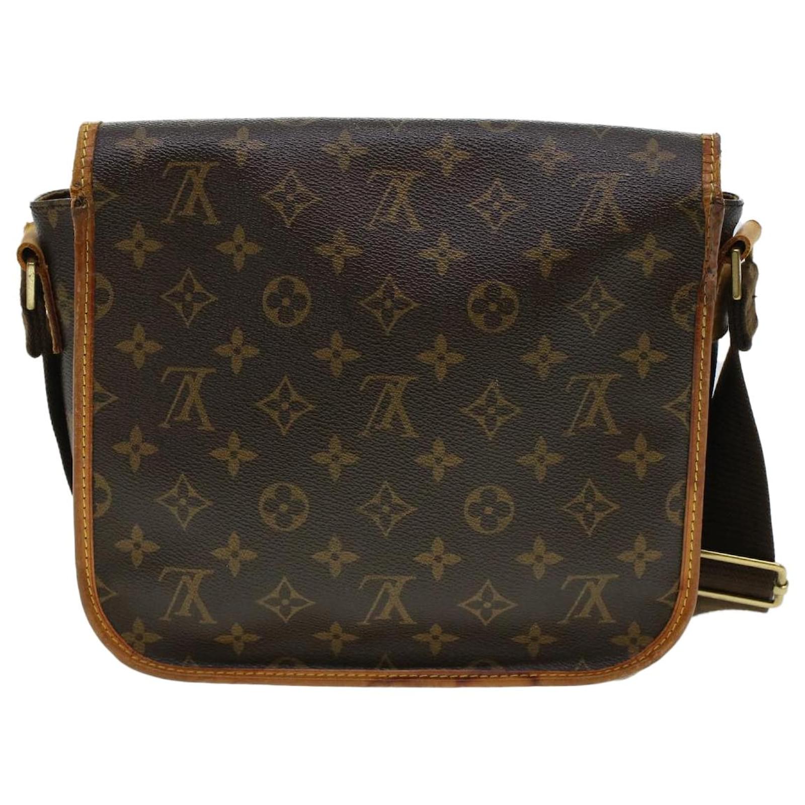 Auth Louis Vuitton Monogram Pochette Bosphore Shoulder Bag M40044 Used