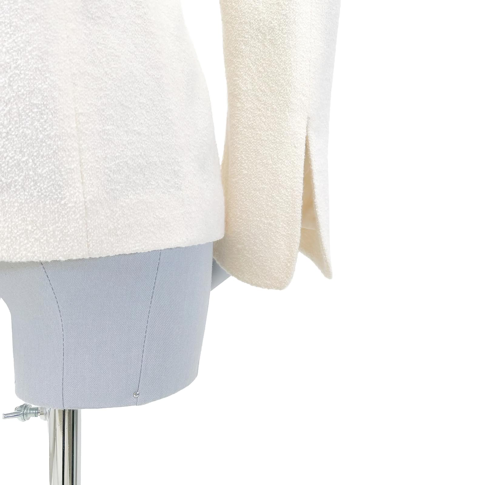 ESCADA Jackets FR 36 WOOL White ref.952419 - Joli Closet