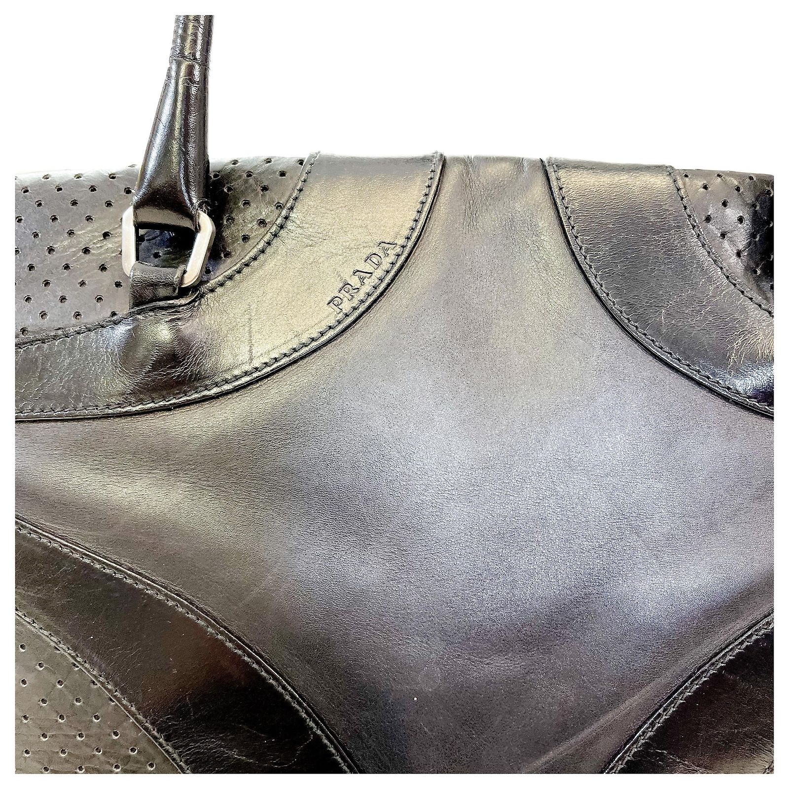 PRADA Handbags Leather Black ref.JC952566 (Sold) - Joli Closet