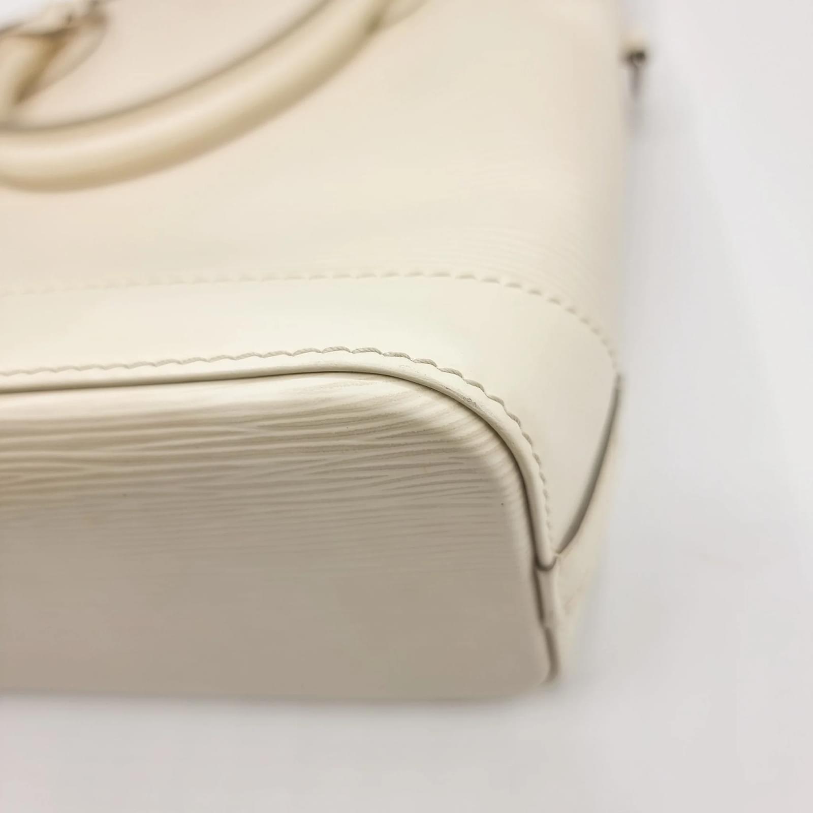 Louis Vuitton Lockit Epi Ivory Grey Epi Leather ref.952574 - Joli