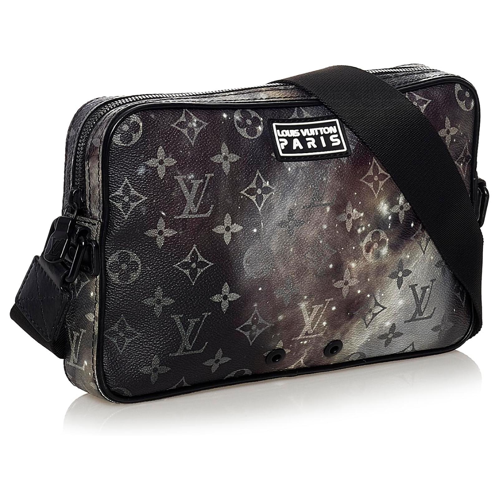 Black Louis Vuitton Monogram Galaxy Alpha Messenger Crossbody Bag