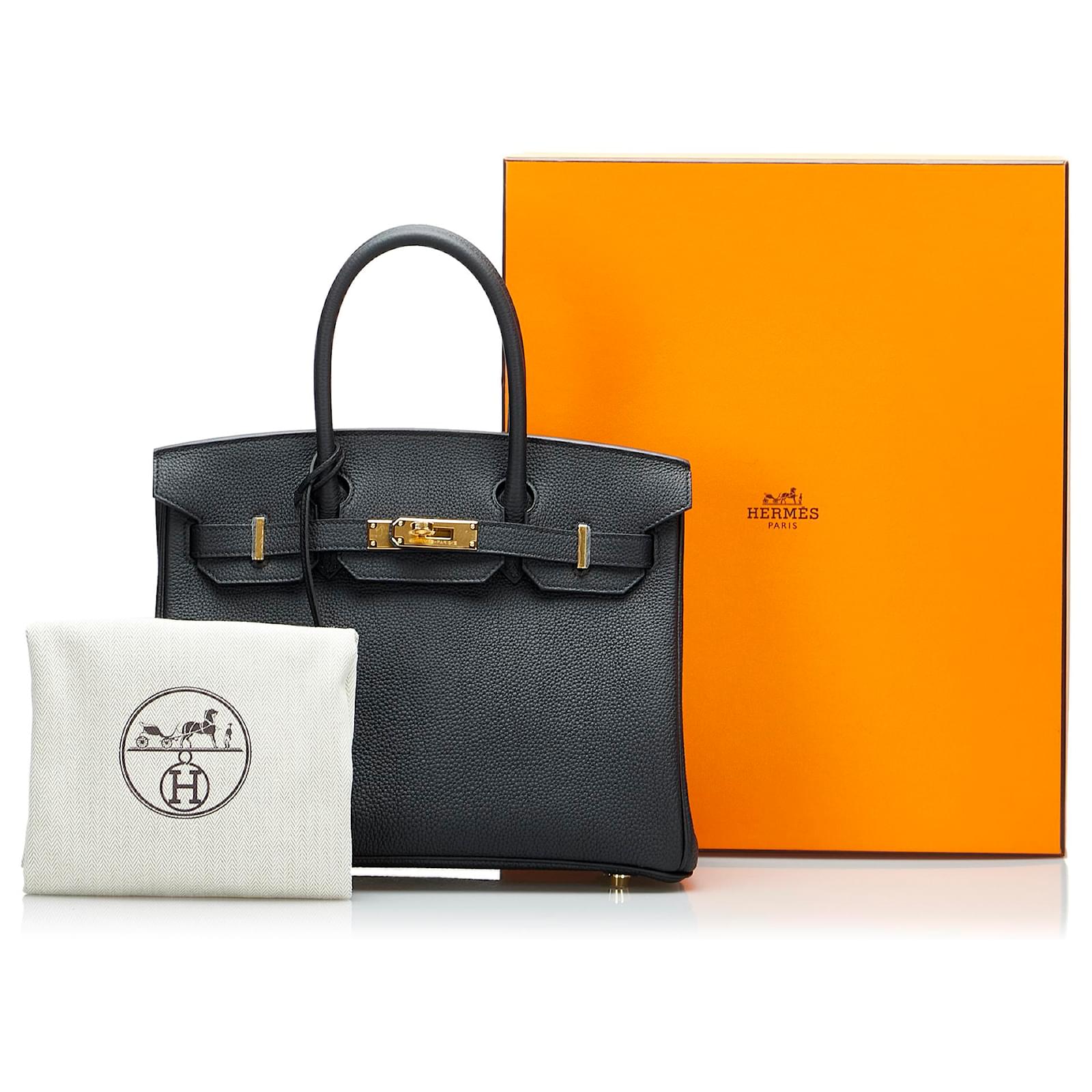 Hermes Birkin 30 Black Togo GHW #U SKL1382 – LuxuryPromise