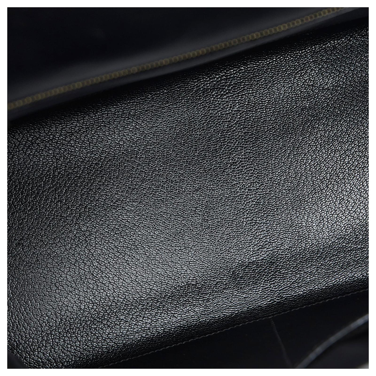 Hermès Hermes Black Box Calf Kelly 32 Leather Pony-style calfskin  ref.906332 - Joli Closet