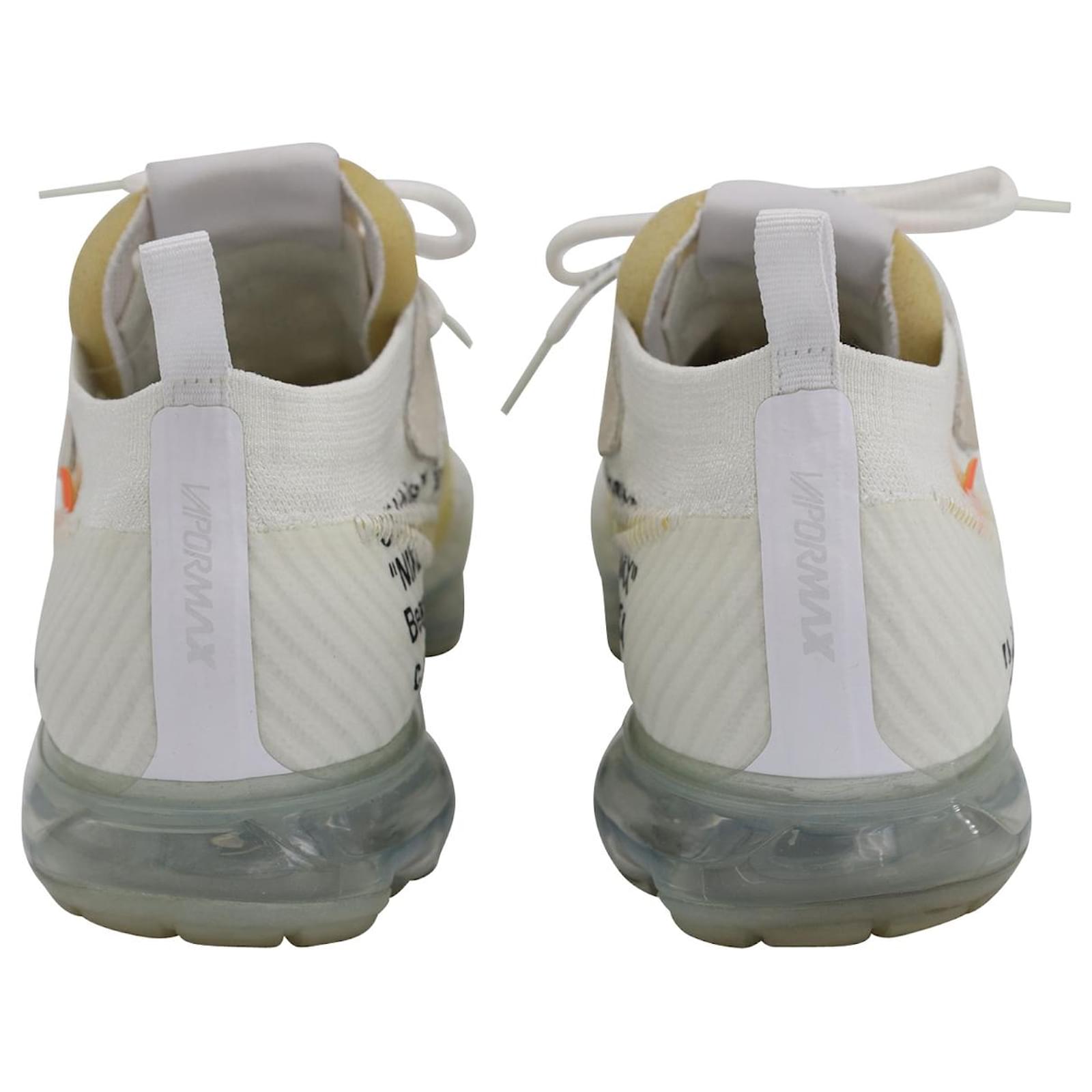 Nike air vapormax on sale x off white fake