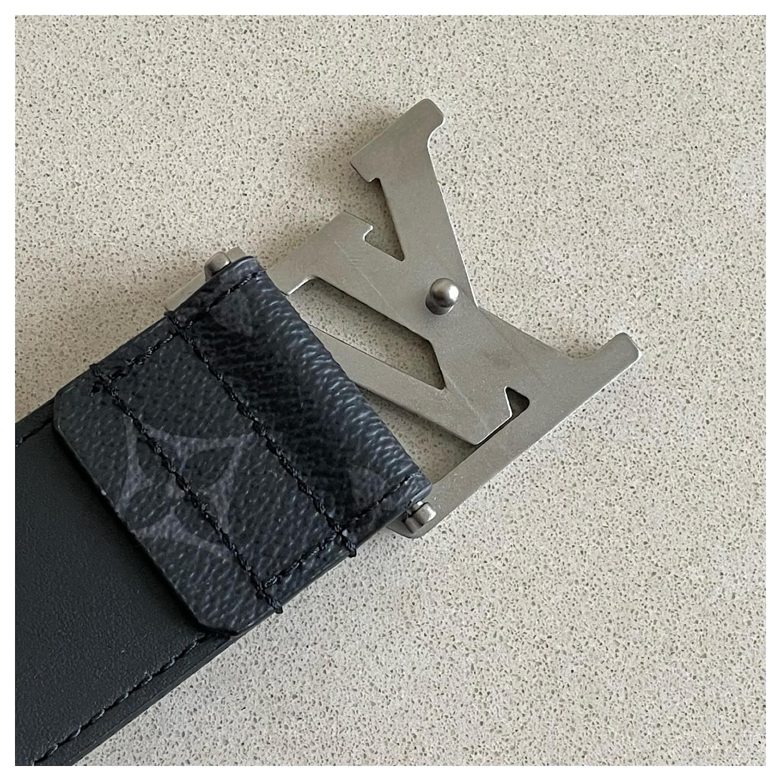 Ceinture LV Pyramide Frame 40 mm réversible Louis Vuitton pour homme en  coloris Noir