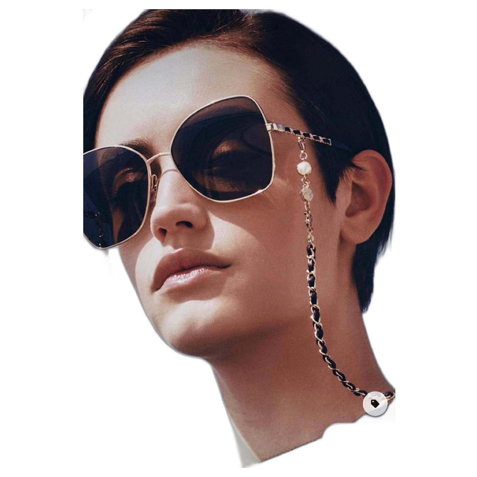Chanel glasses chain jewelry Gold hardware Metal ref.955384 - Joli Closet