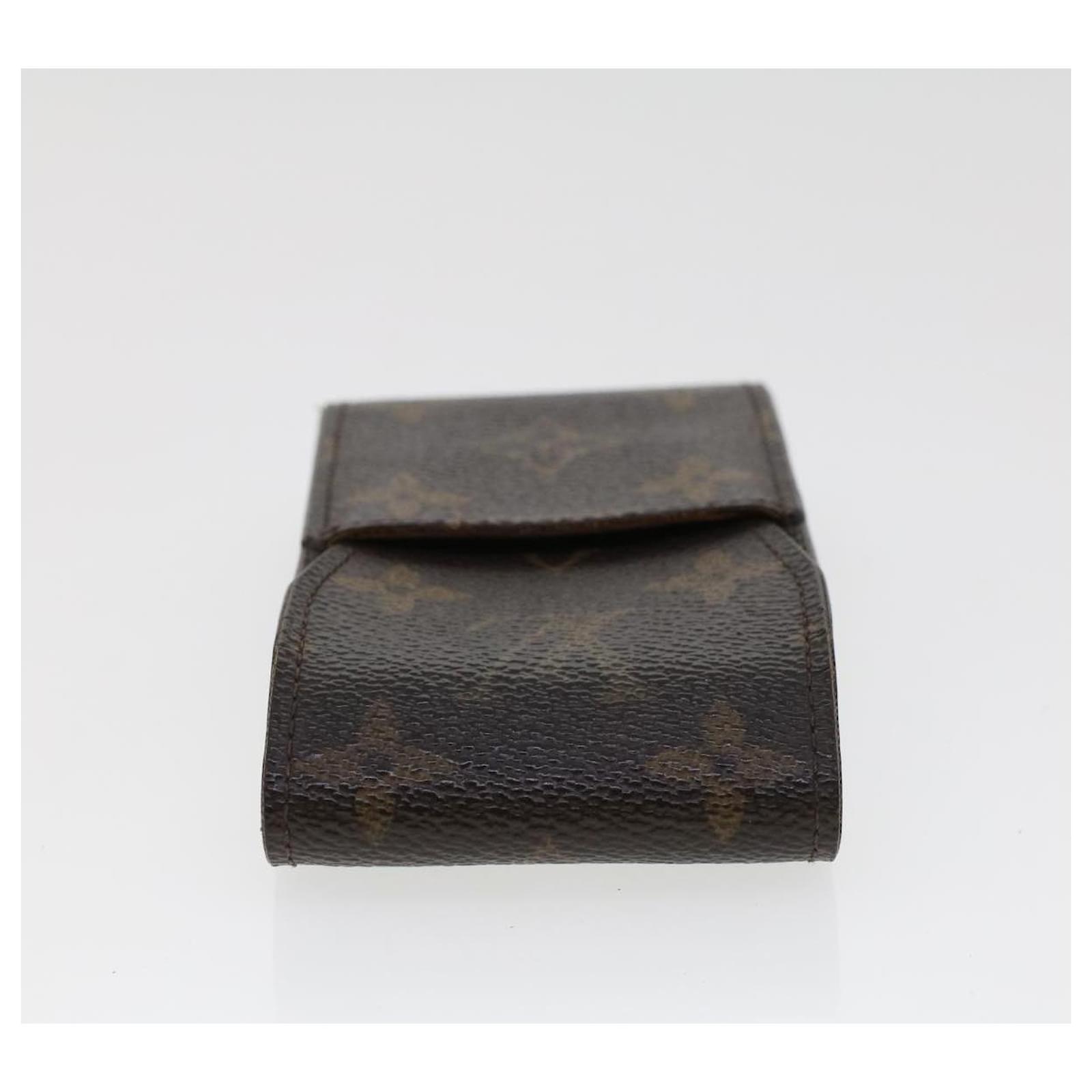 LOUIS VUITTON Monogram Etui Cigarette Case M63024 LV Auth 44079 Cloth  ref.956093 - Joli Closet