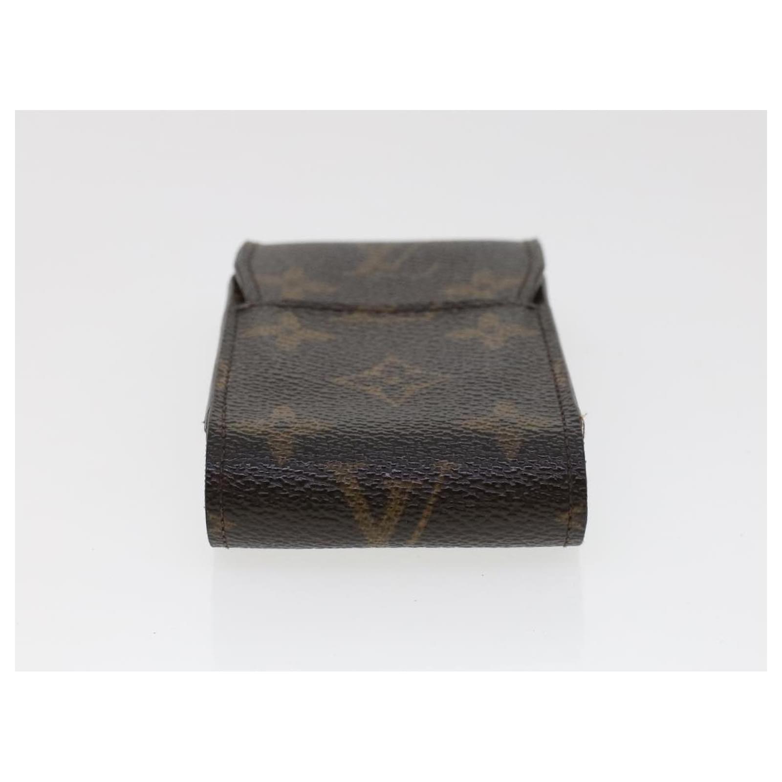 LOUIS VUITTON Monogram Etui Cigarette Case M63024 LV Auth 44079