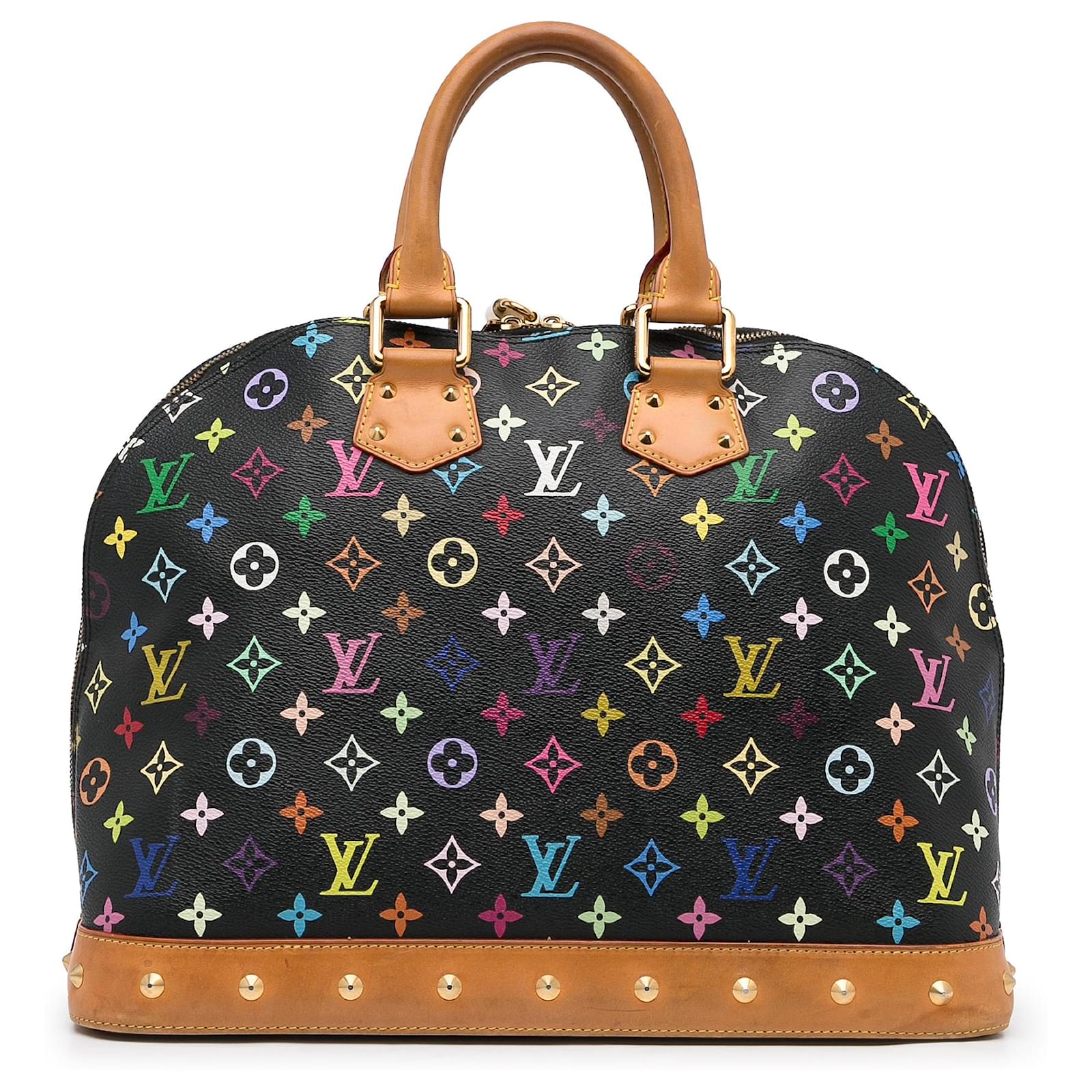 Louis Vuitton Black Monogram Multicolore Alma PM Bag Louis Vuitton