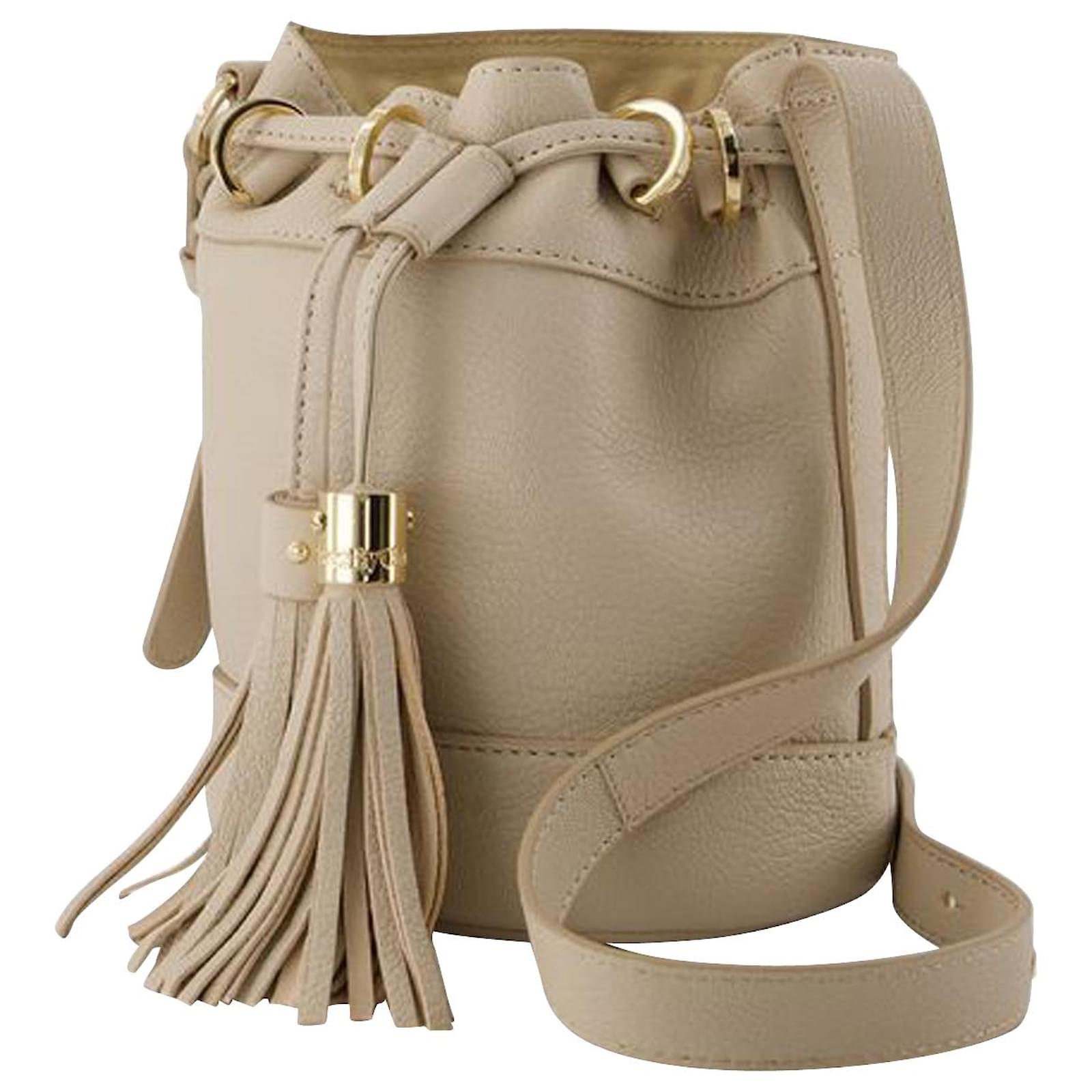 Vicki crossbody bag - See By Chloé - Leather - Cement Beige ref