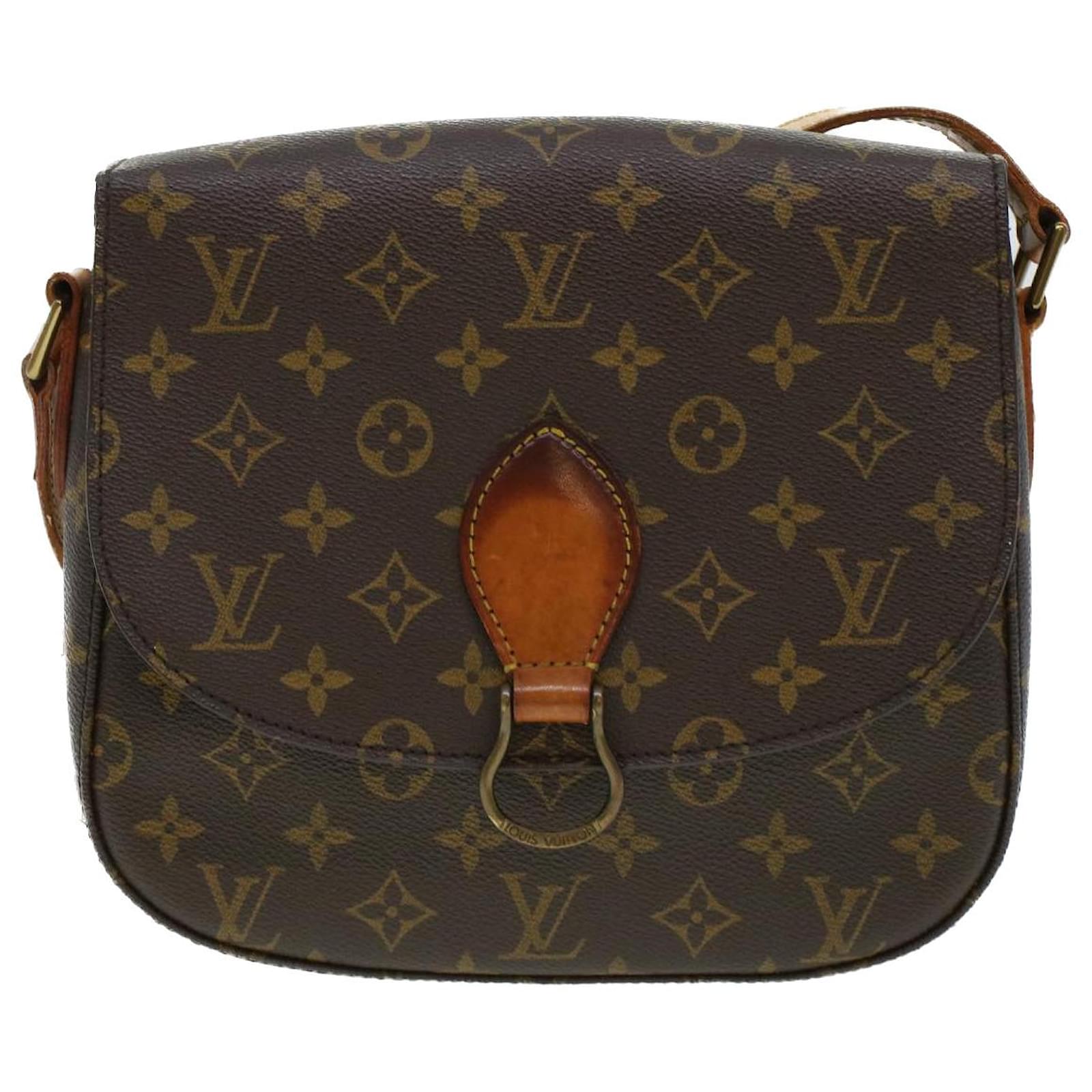 Auth Louis Vuitton Monogram Mini Saint-Cloud M51244 Women's