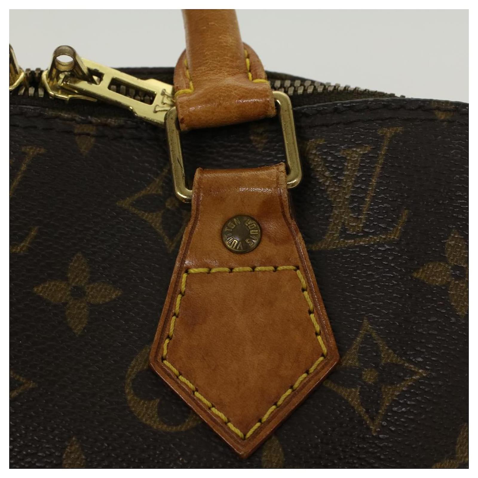 LOUIS VUITTON Monogram Alma Hand Bag M51130 LV Auth 44090 Cloth