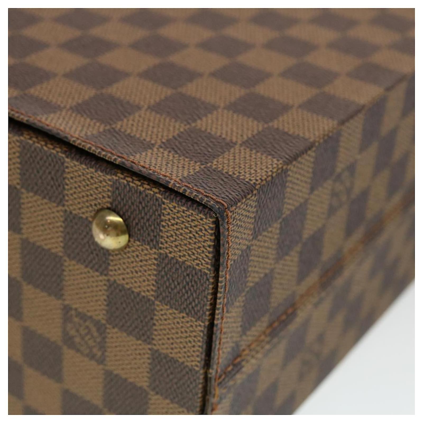 LOUIS VUITTON Damier Ebene Garbage Can SPO LV Auth 44408a ref