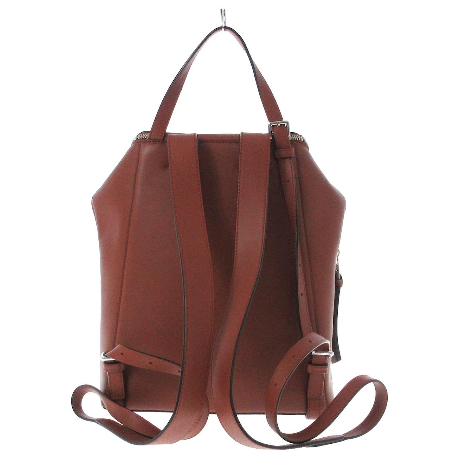 Loewe Goya Backpack Classic Calfskin In Brown