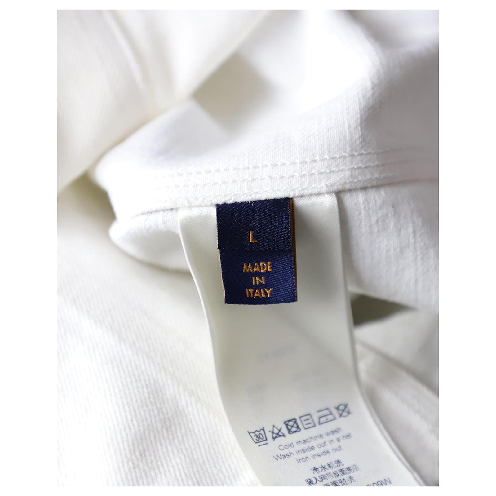 Louis Vuitton Damier Striped Long Sleeve Shirt, Multi, L