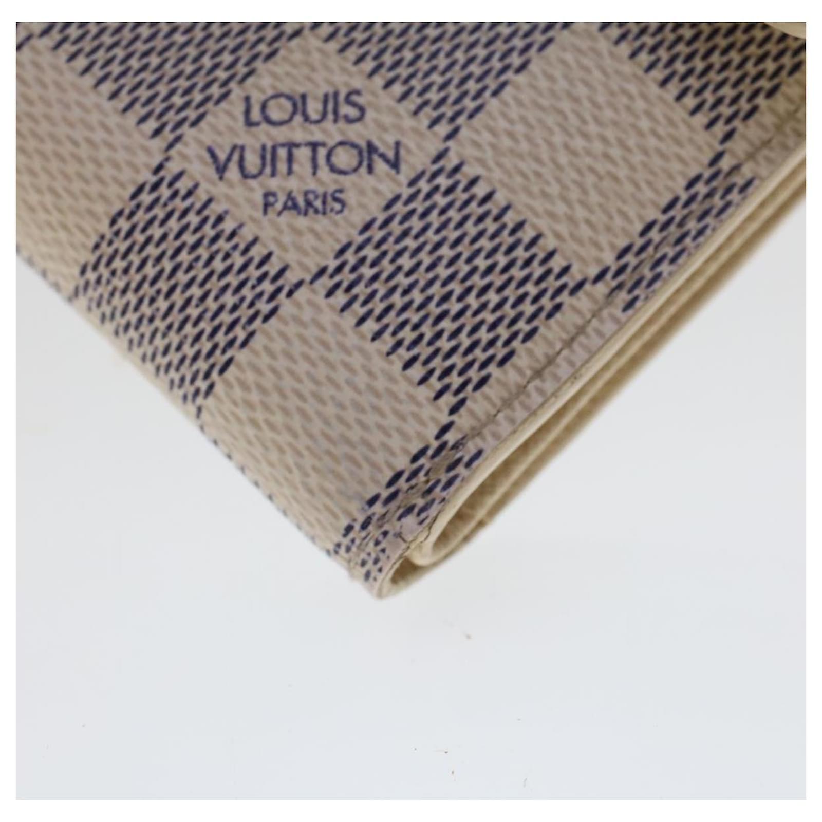LOUIS VUITTON Tri-fold wallet N60013 Portefeiulle Koala Damier Azur Ca –