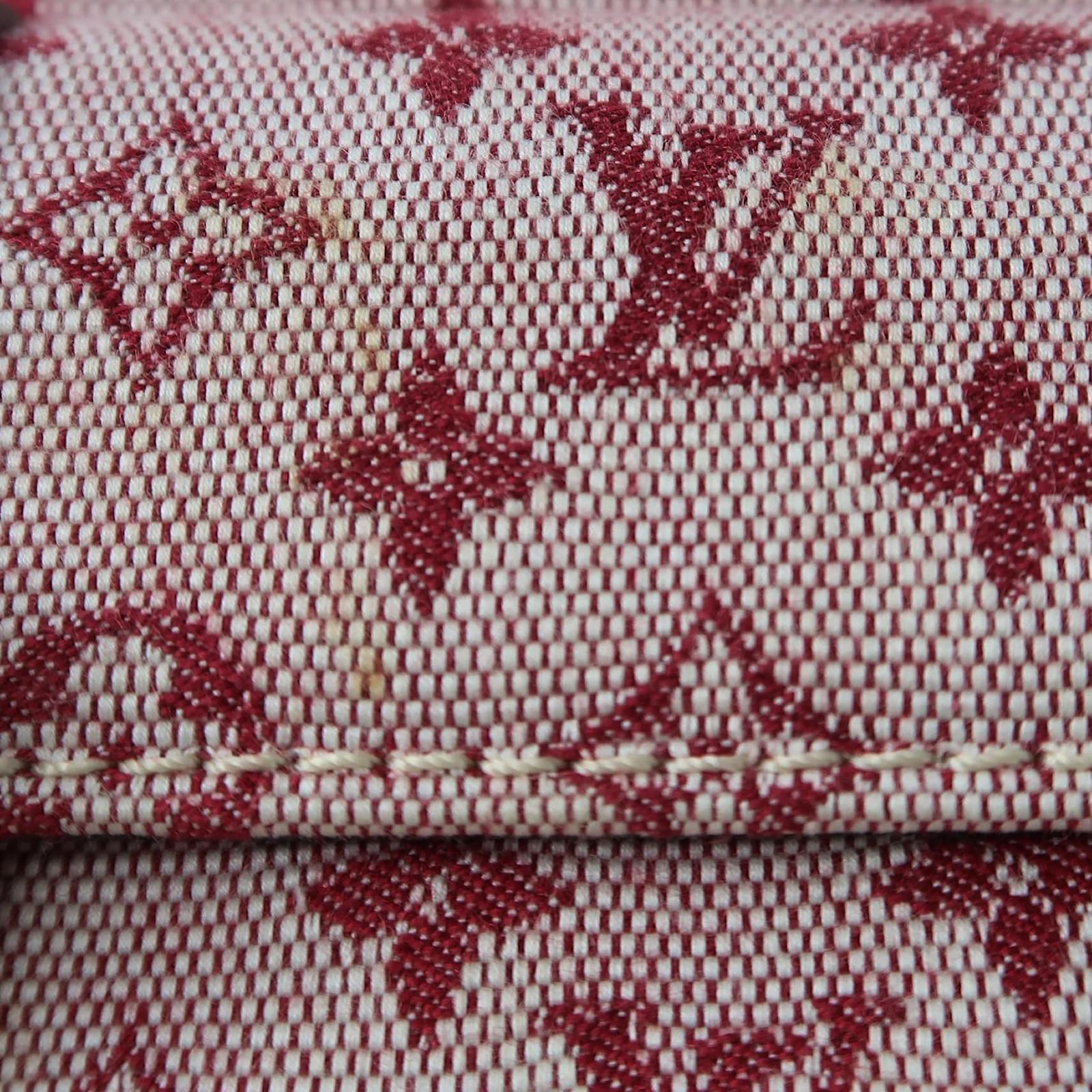 Louis Vuitton Monogram Mini Lin Juliette Crossbody Bag Red Cloth ref.958620  - Joli Closet