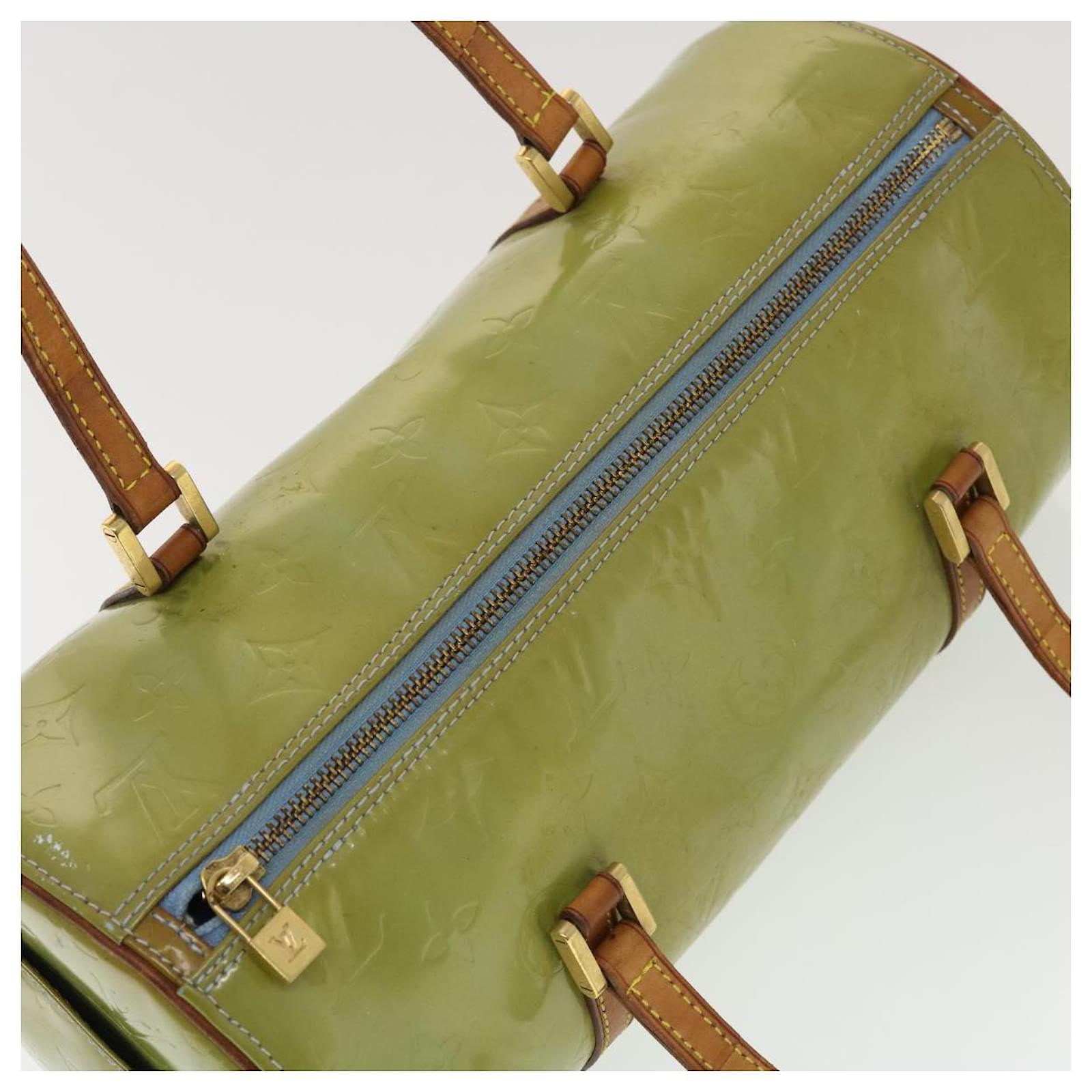 LOUIS VUITTON Monogram Vernis Bedford Hand Bag Baby Blue M91007 LV Auth  46756 Patent leather ref.977438 - Joli Closet