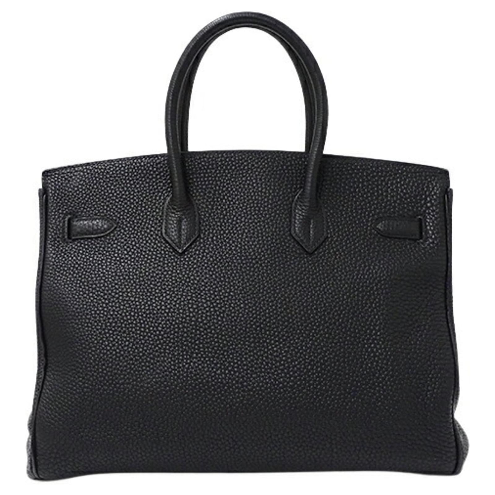 Hermès Birkin 35 Black Leather ref.959914 - Joli Closet