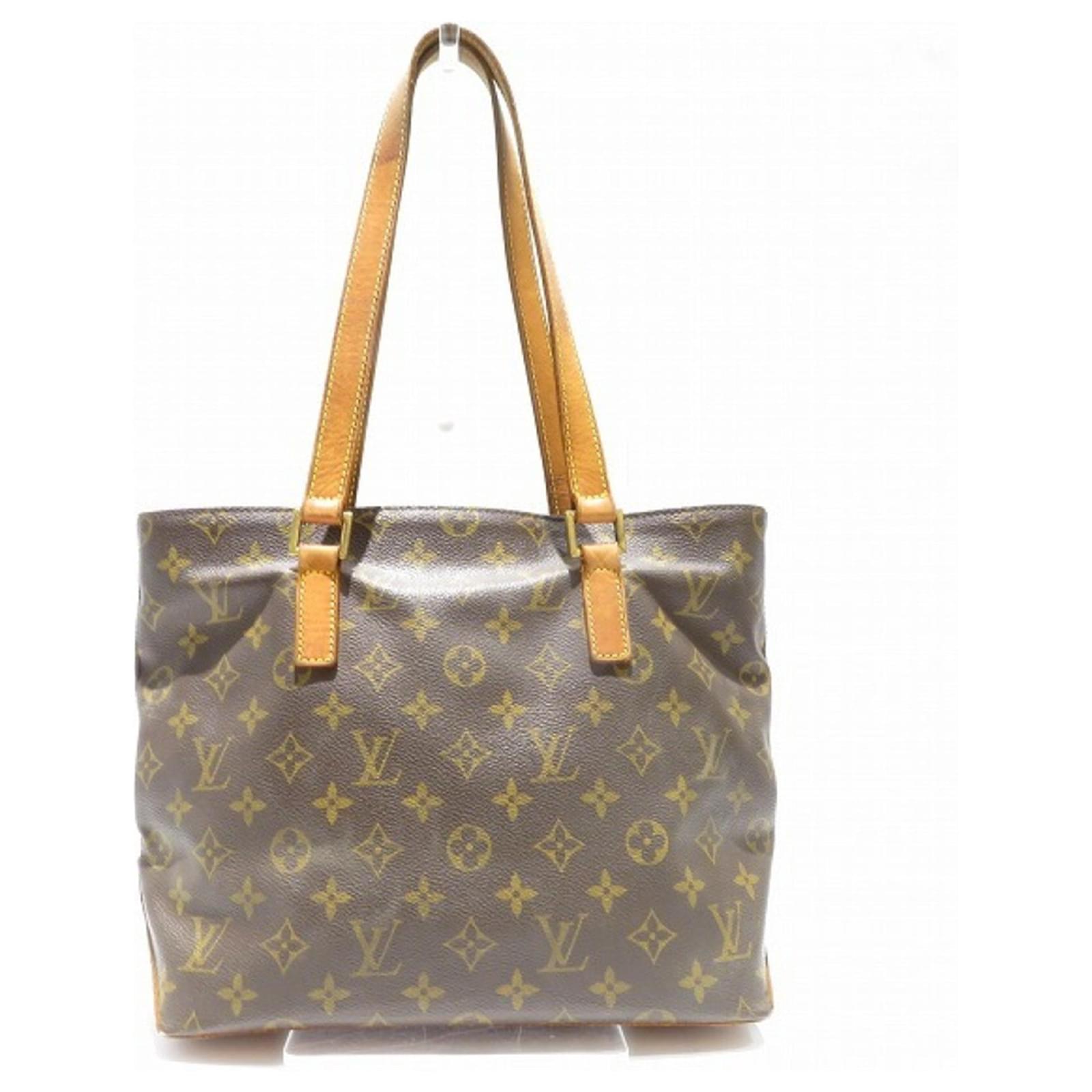 Louis Vuitton Piano Brown Canvas Tote Bag (Pre-Owned)