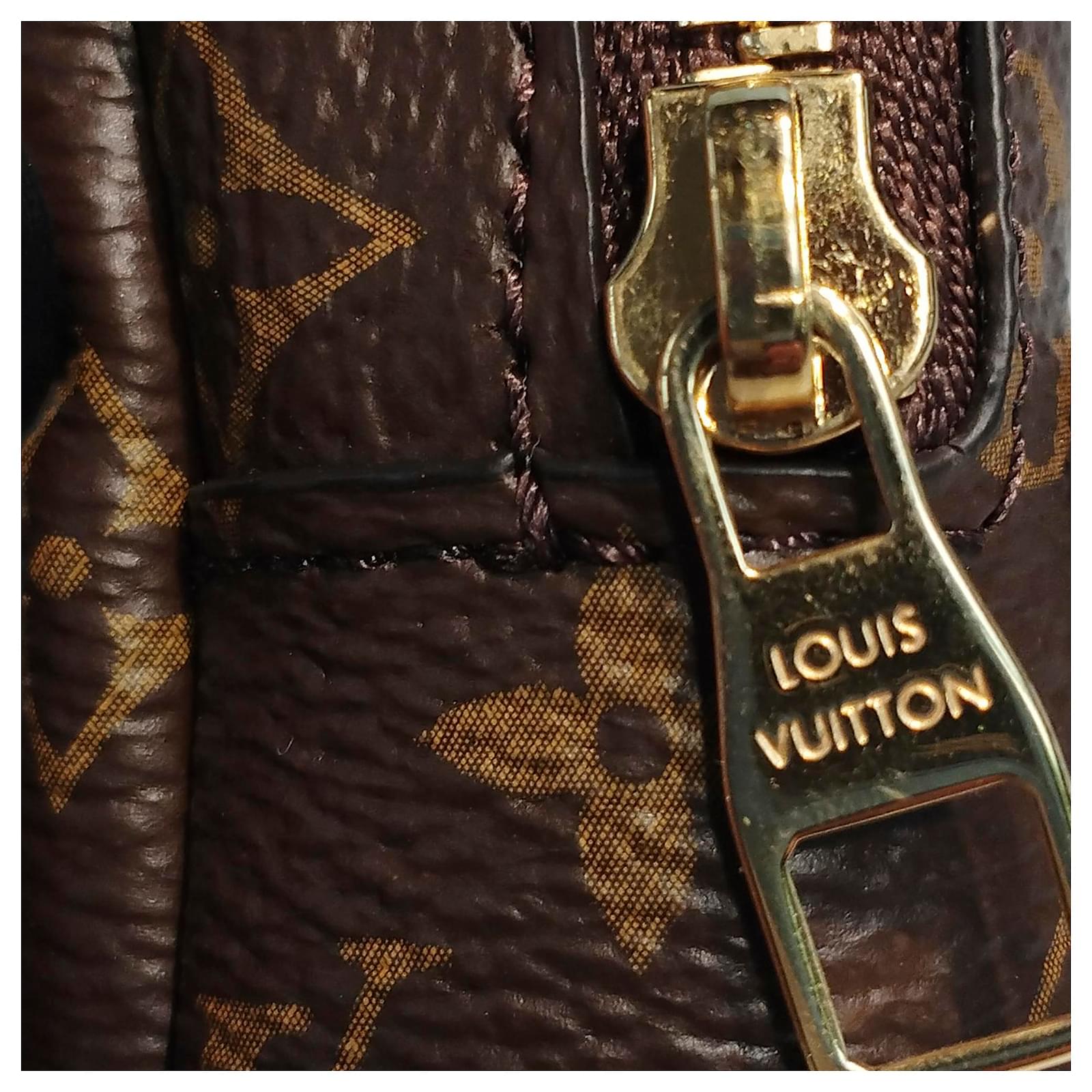 Louis Vuitton Brown Monogram Party Palm Springs Arm Bracelet Cloth  ref.960011 - Joli Closet