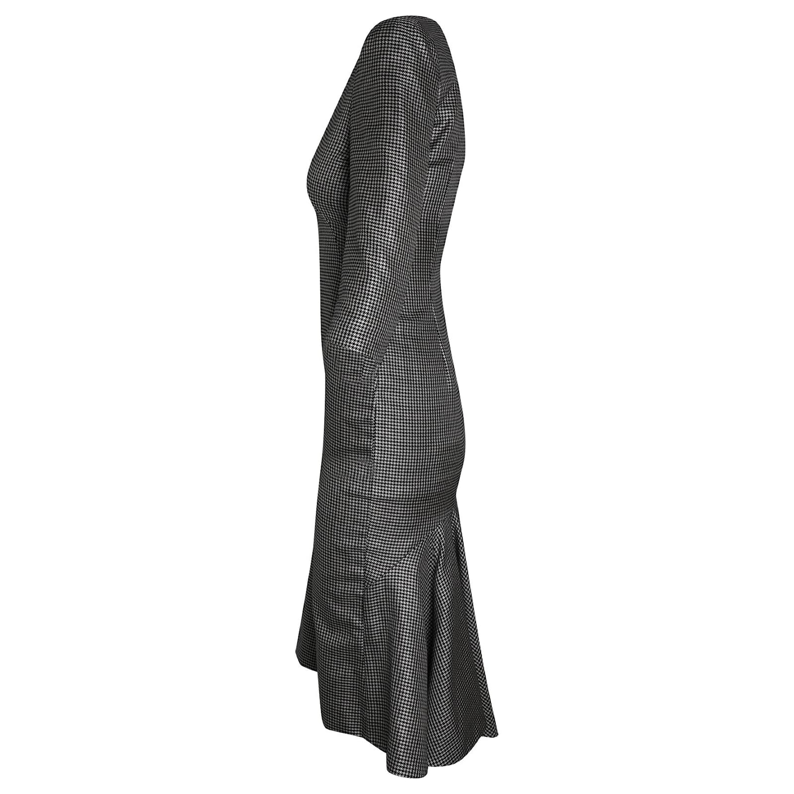 alexander mcqueen mermaid dress Alexander McQueen Red Square Neck Mermaid Dress Alexander McQueen