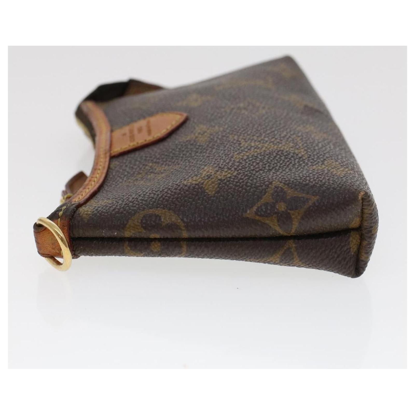 LOUIS VUITTON Monogram Mini Pochette Delight Full Pouch M40309 LV