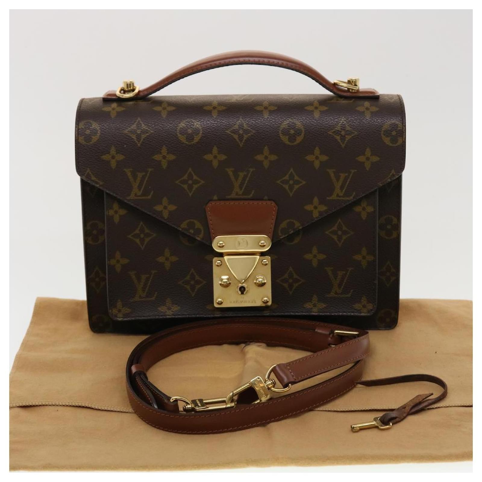 Louis Vuitton Monogram Monceau 25 Hand Bag M51185 LV Auth 44713 Cloth  ref.960897 - Joli Closet