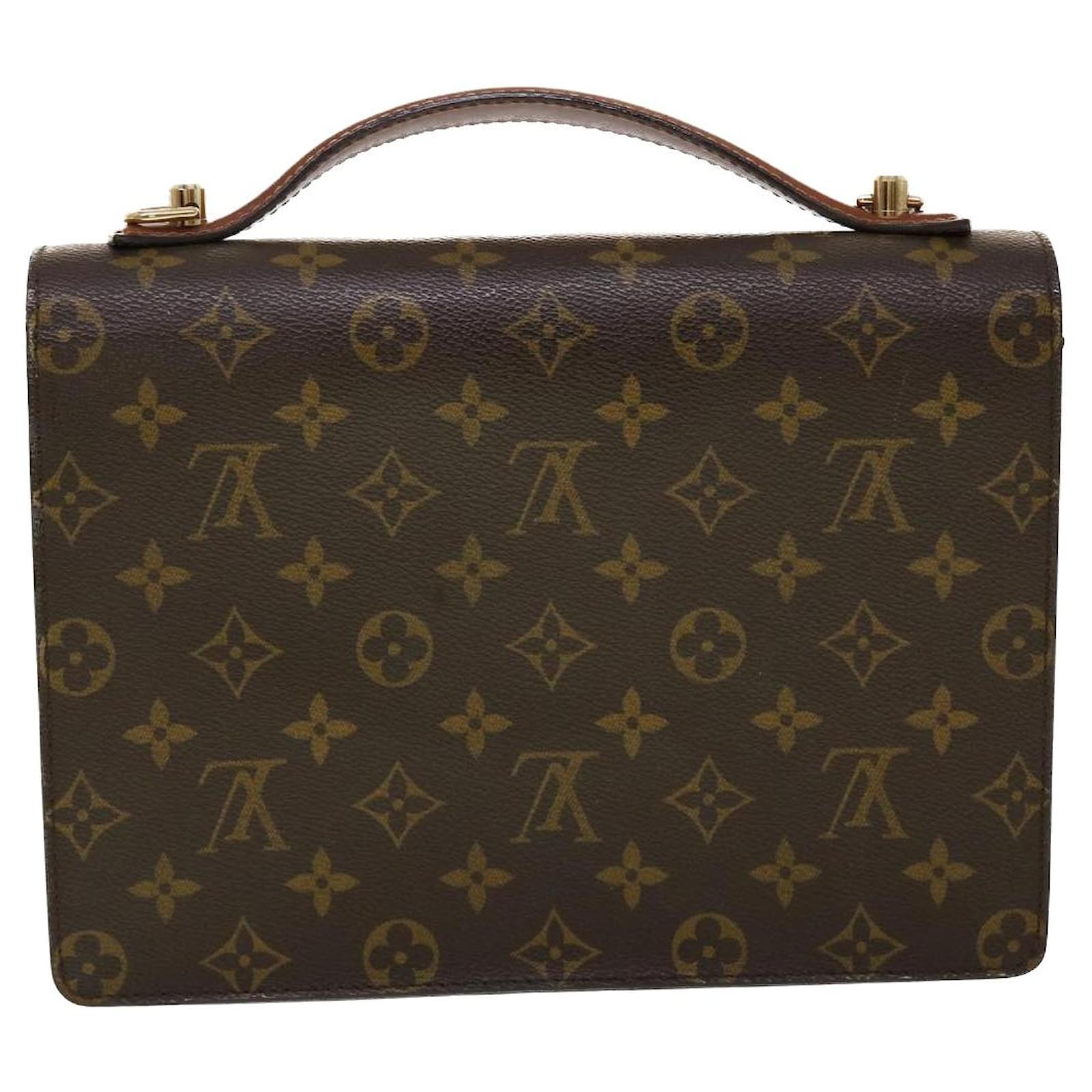 Louis Vuitton Monogram Monceau 25 Hand Bag M51185 LV Auth 44713 Cloth  ref.960897 - Joli Closet