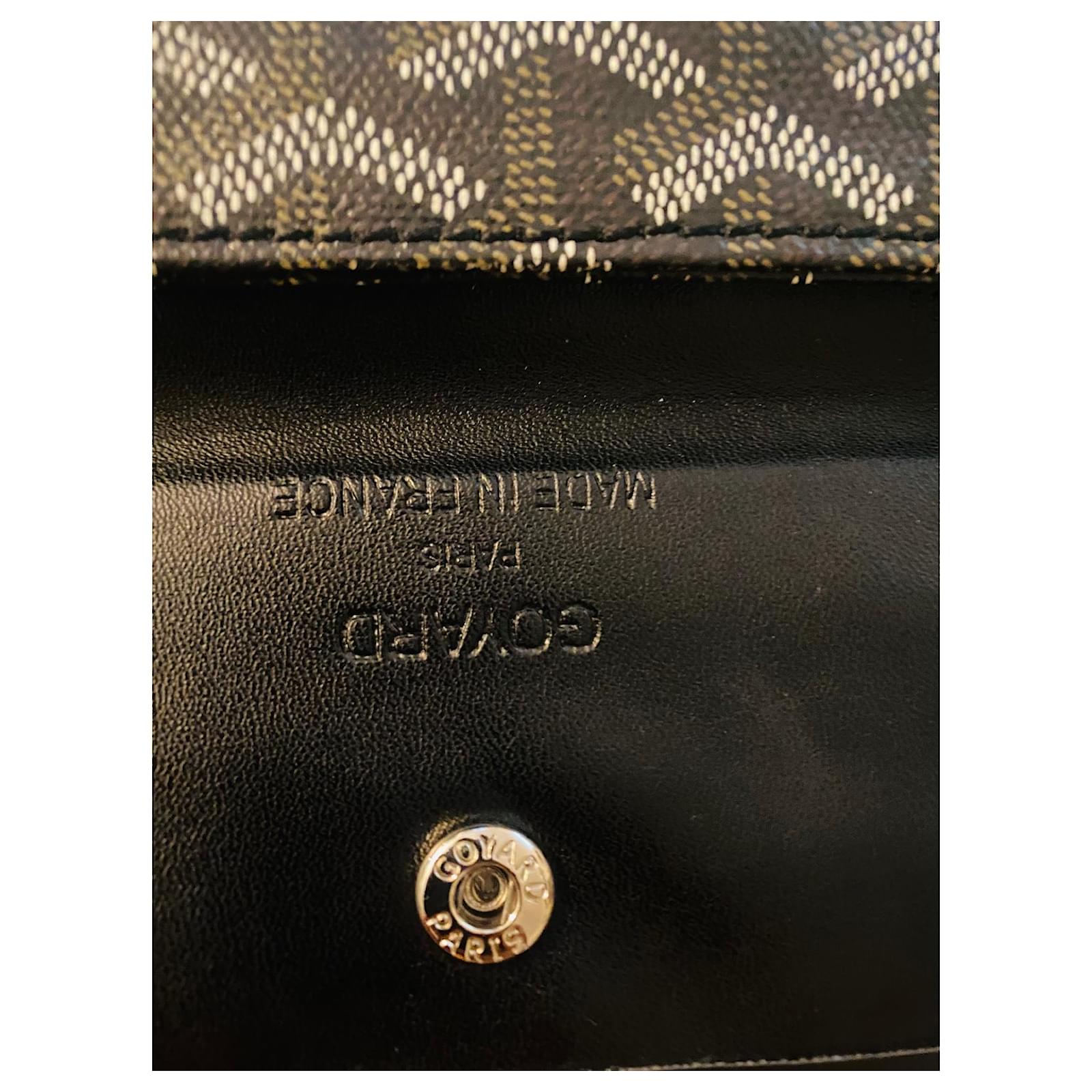 Goyard Wallets Black Leather ref.961121 - Joli Closet