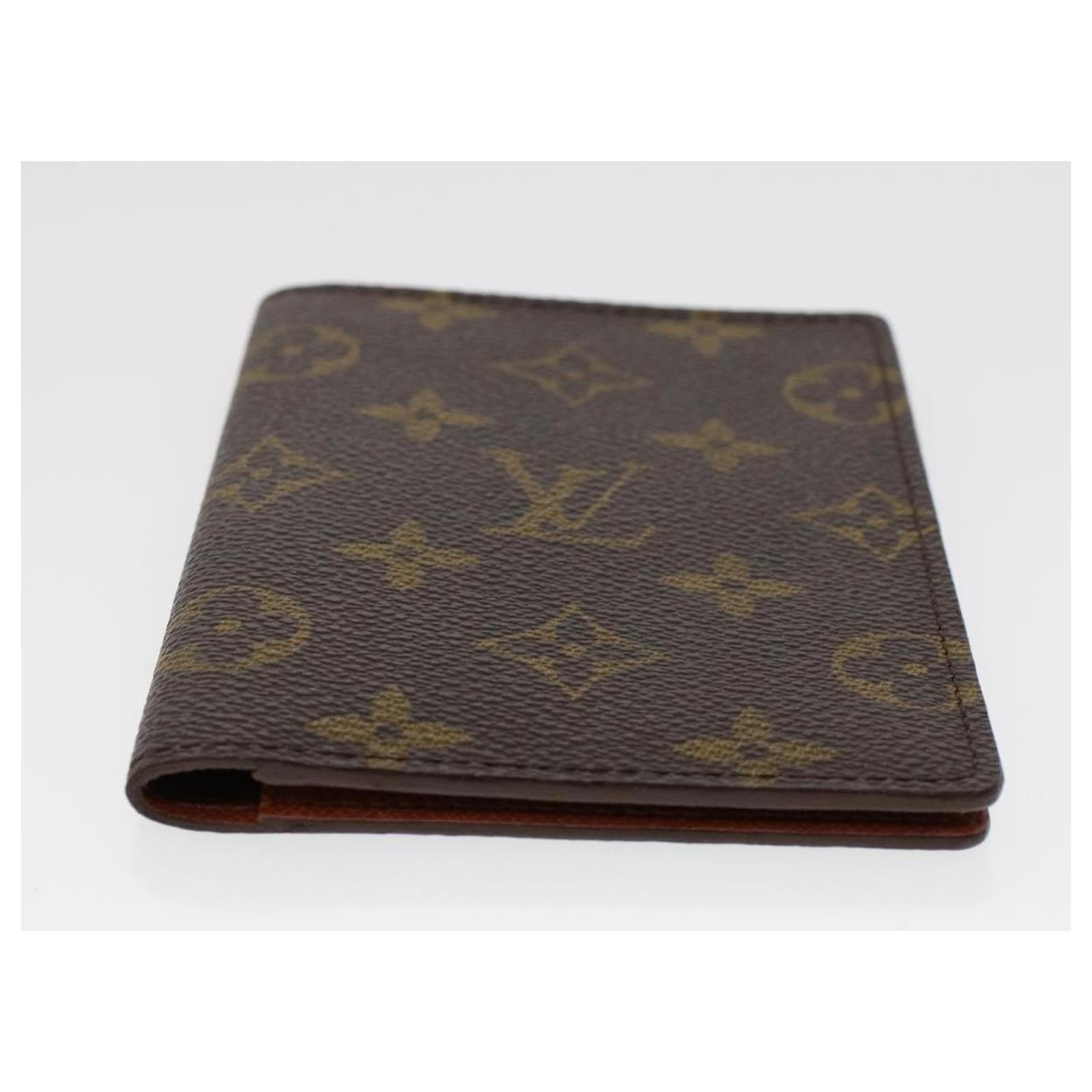 Louis Vuitton M60181 Passport Cover Monogram Canvas