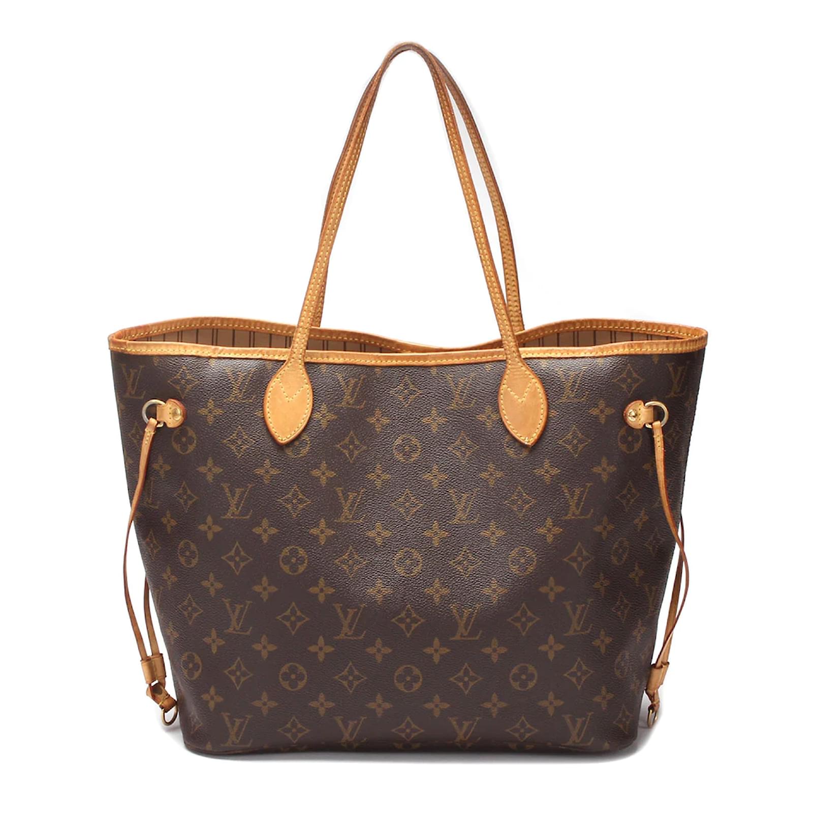 Louis Vuitton Neverfull mm Monogram Canvas Tote Bag 2008