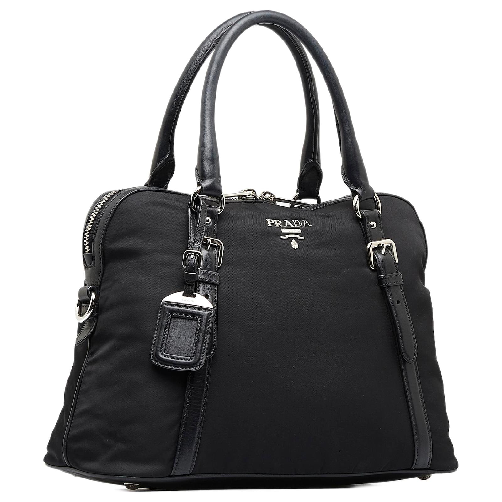 Prada Black Tessuto Handbag Nylon Cloth ref.962158 - Joli Closet