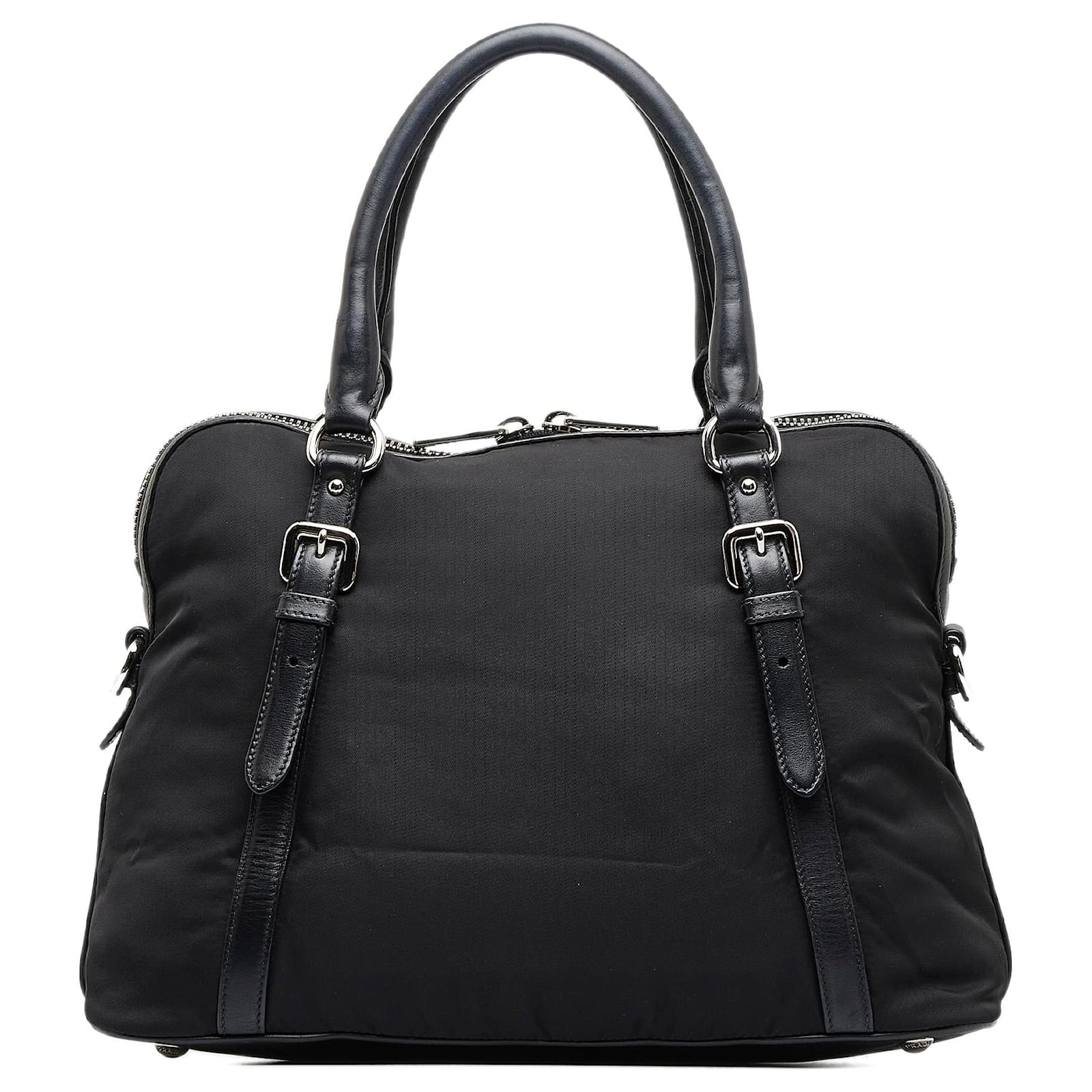 Prada Black Tessuto Handbag Nylon Cloth ref.962158 Joli Closet