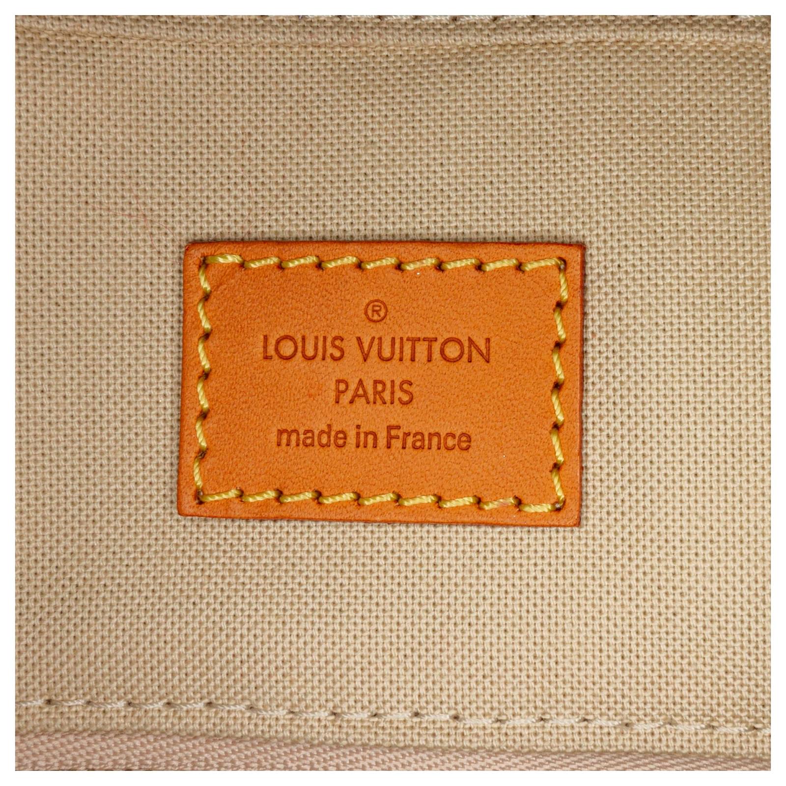 Louis Vuitton Brown Leather Canvas Monogram Iconoclasts Karl