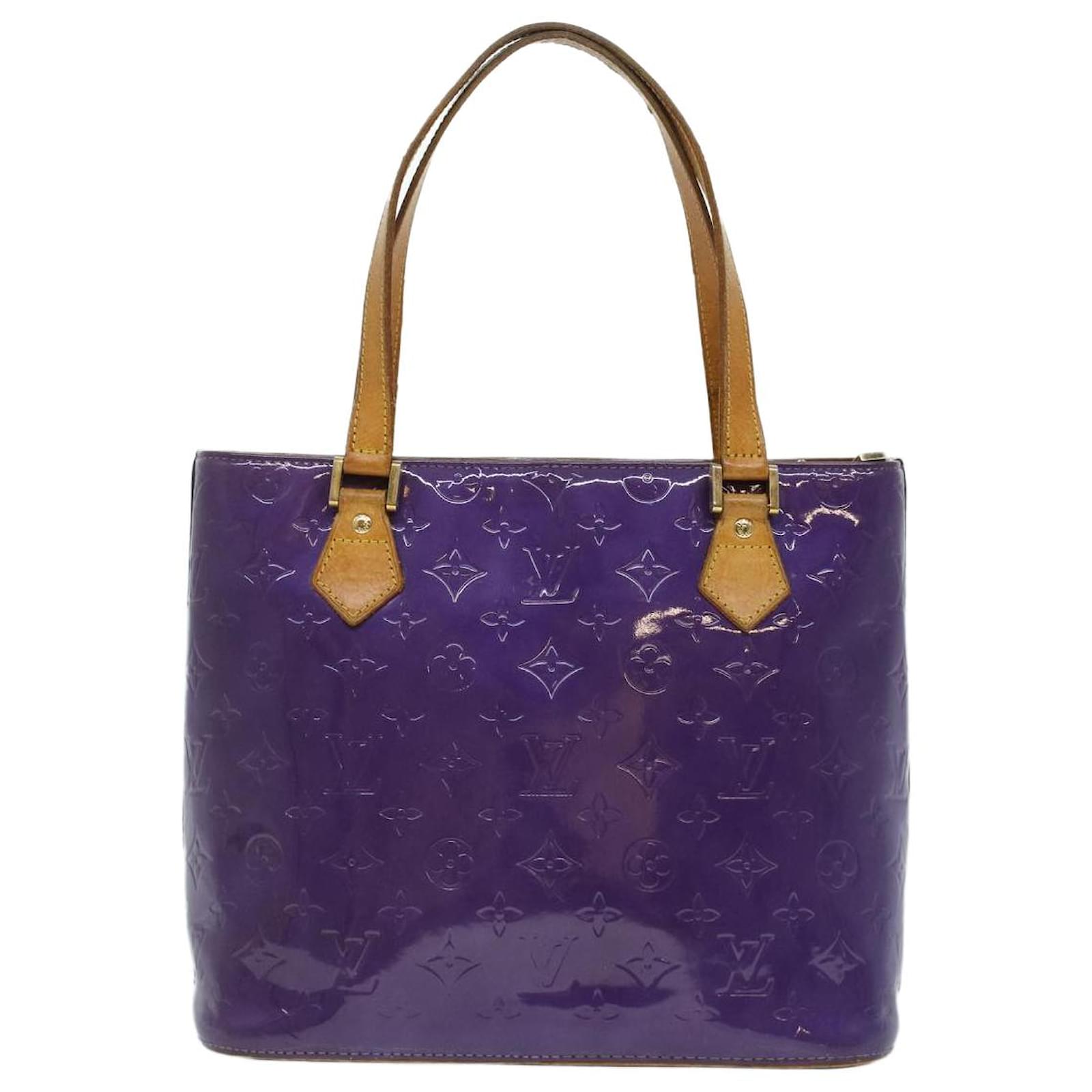 Louis Vuitton Houston Purple Patent leather ref.962793 - Joli Closet