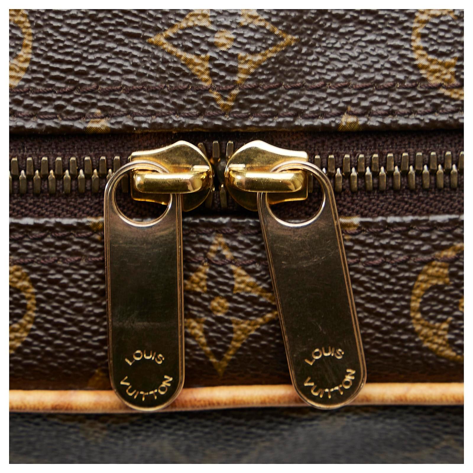 LOUIS VUITTON Manhattan PM Womens handbag M40026 Brown Cloth ref.272747 -  Joli Closet