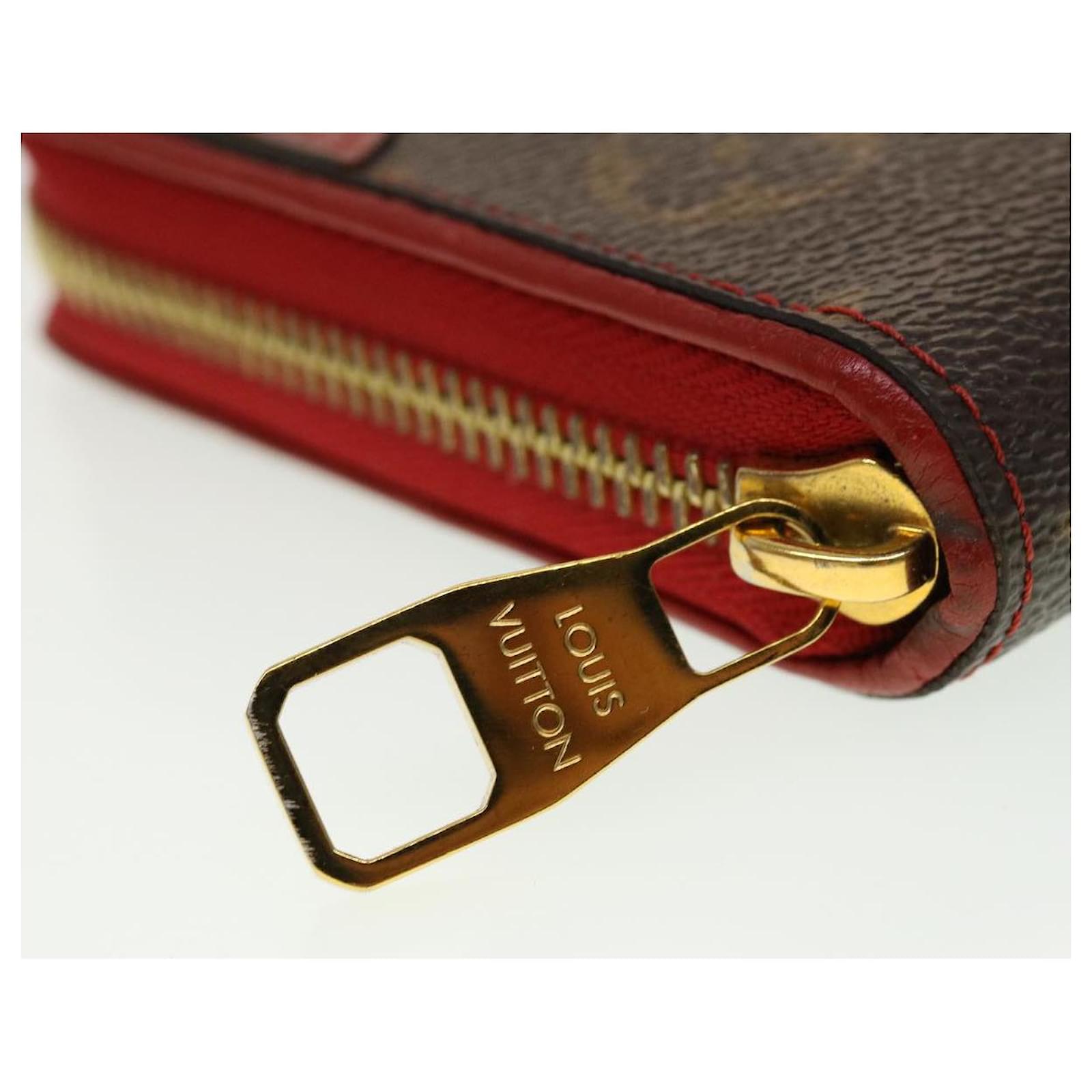Louis Vuitton Monogram Vernis Portefeuille Clemence Round Zipper Long in  2023