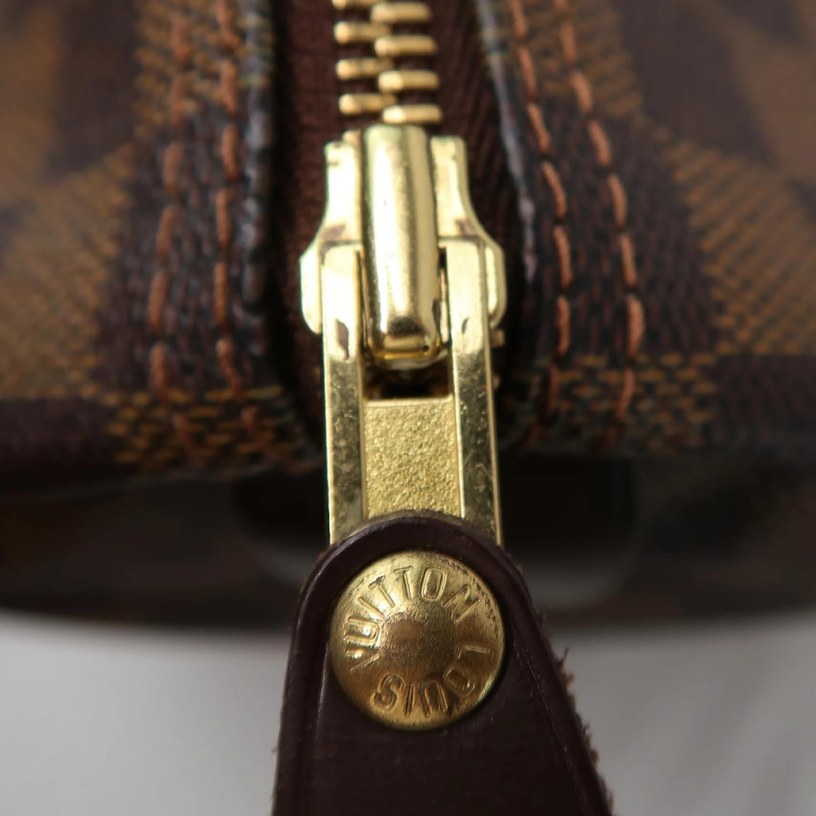 Louis Vuitton Damier Ebene Speedy 30 Brown Cloth ref.963704 - Joli