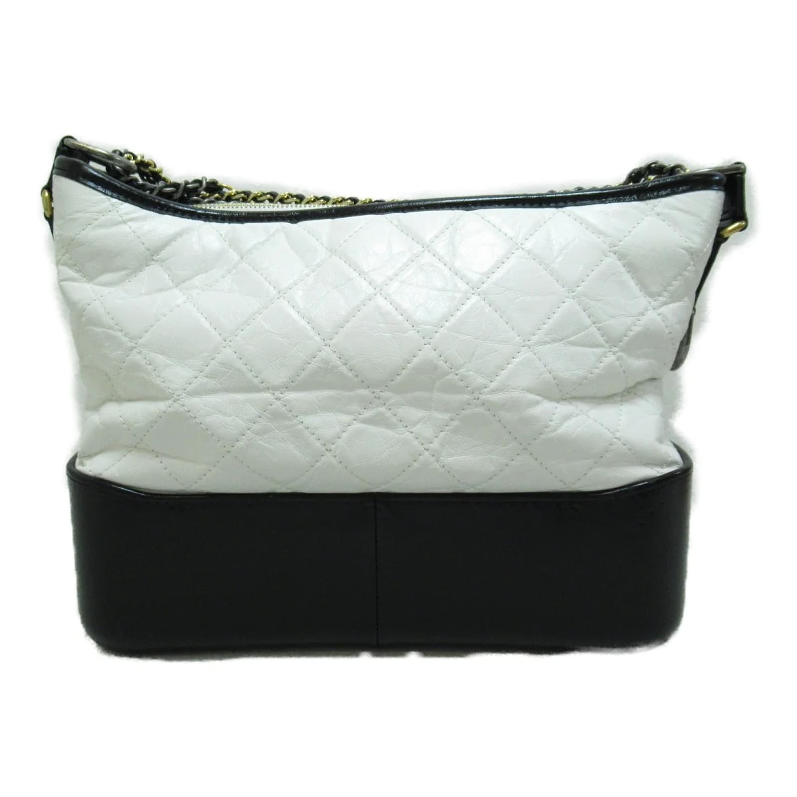 Chanel Leather Gabrielle Shoulder Bag Black Pony-style calfskin ref.963705  - Joli Closet