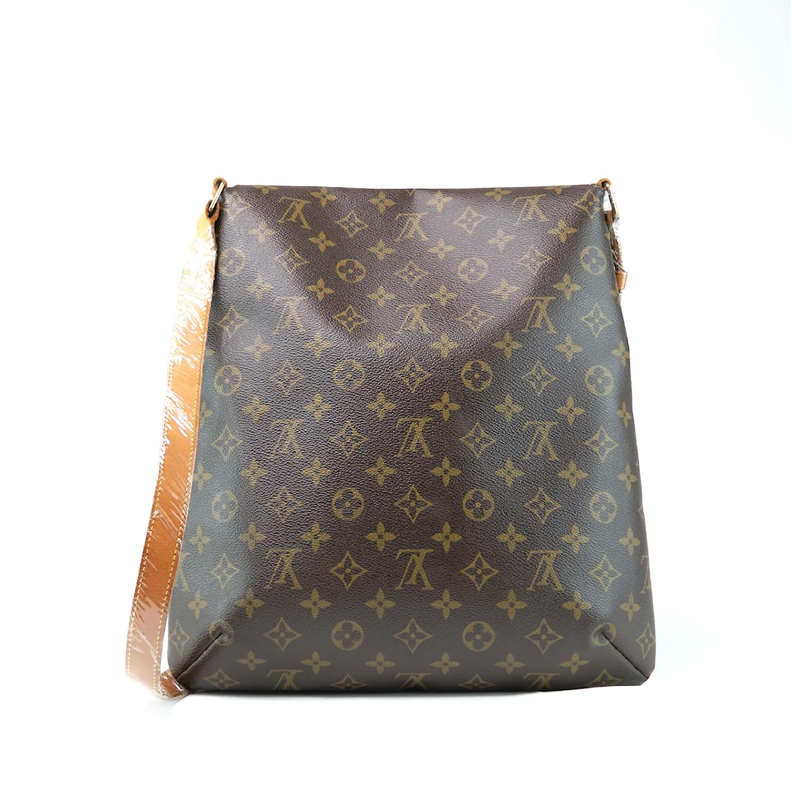 Louis Vuitton Monogram Musette Salsa Long Strap Brown Cloth ref.596637 -  Joli Closet