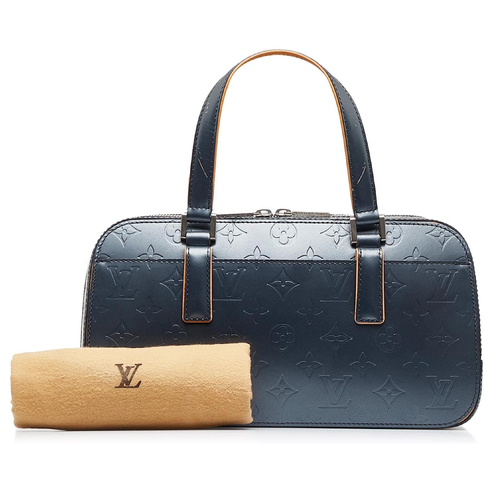 Louis Vuitton Leather Exterior Silver Bags & Handbags for Women